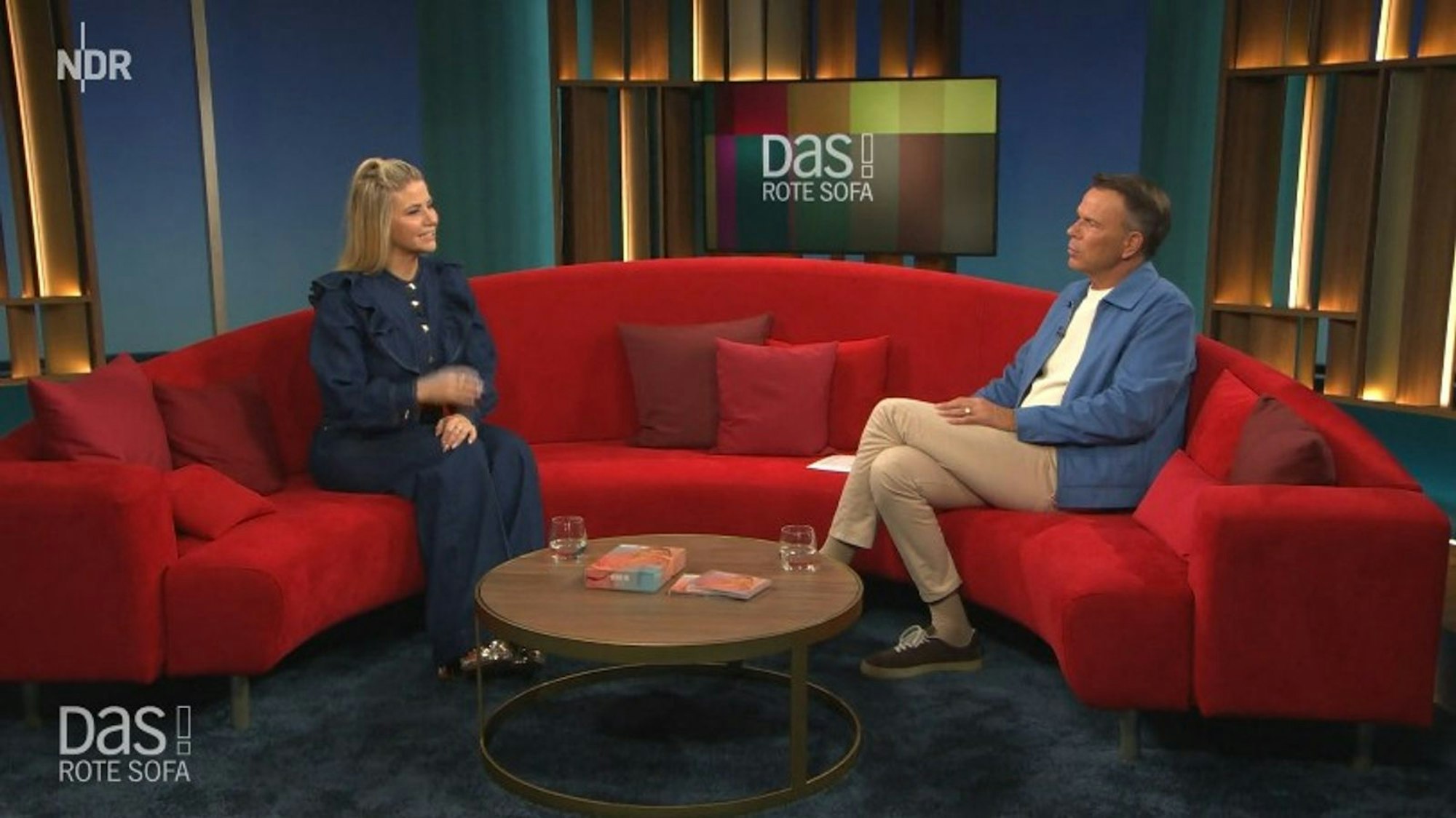 In der NDR-Talkshow „Das! Rote Sofa!“ hat Beatrice Egli über einen ihrer großen Träume gesprochen. (Bild: ARD)