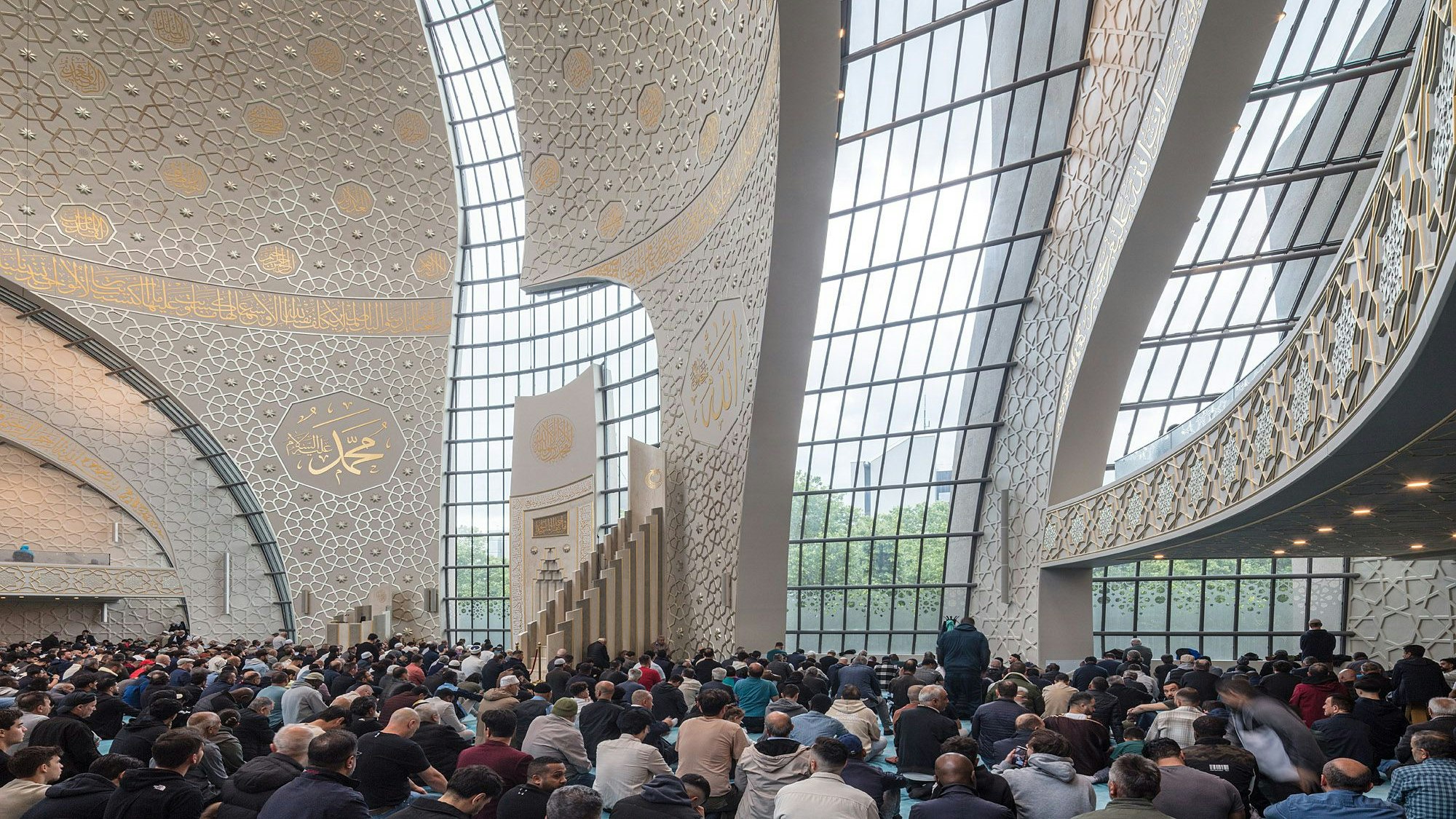 Blick in den Gebetsraum.