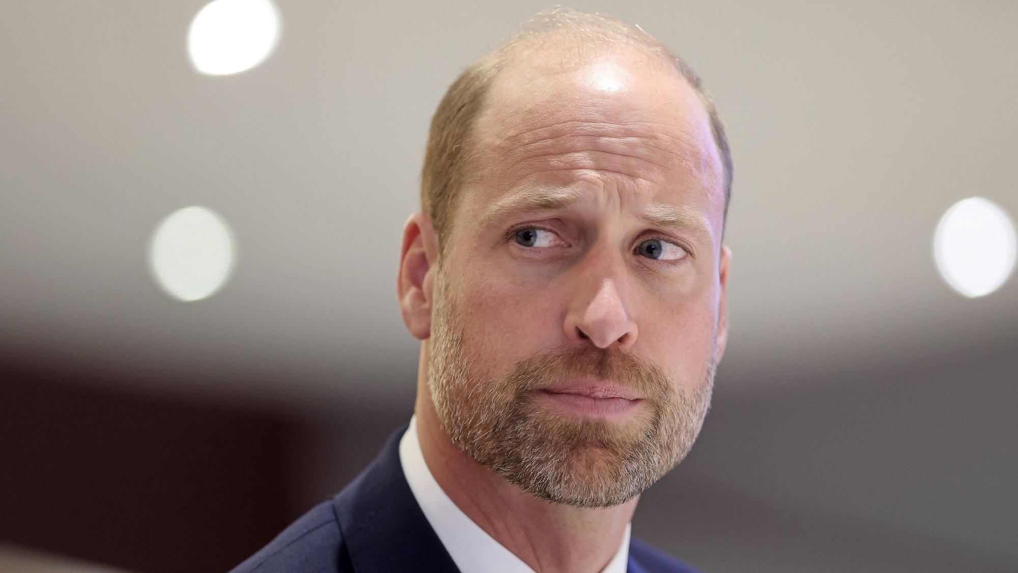 Prinz William Nahaufnahme.