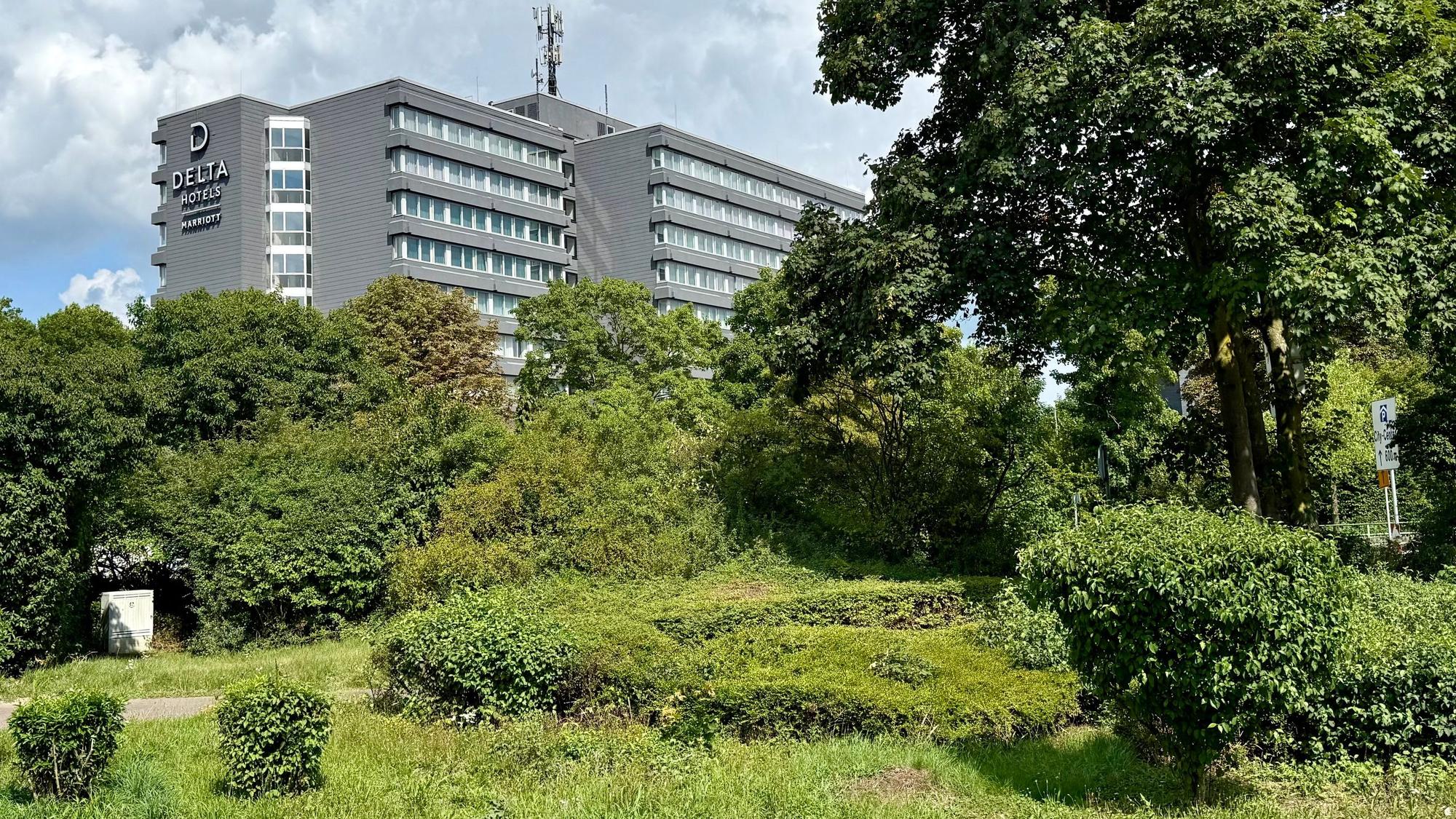 Das Marriott Delta-Hotel am Forum in Wiesdorf