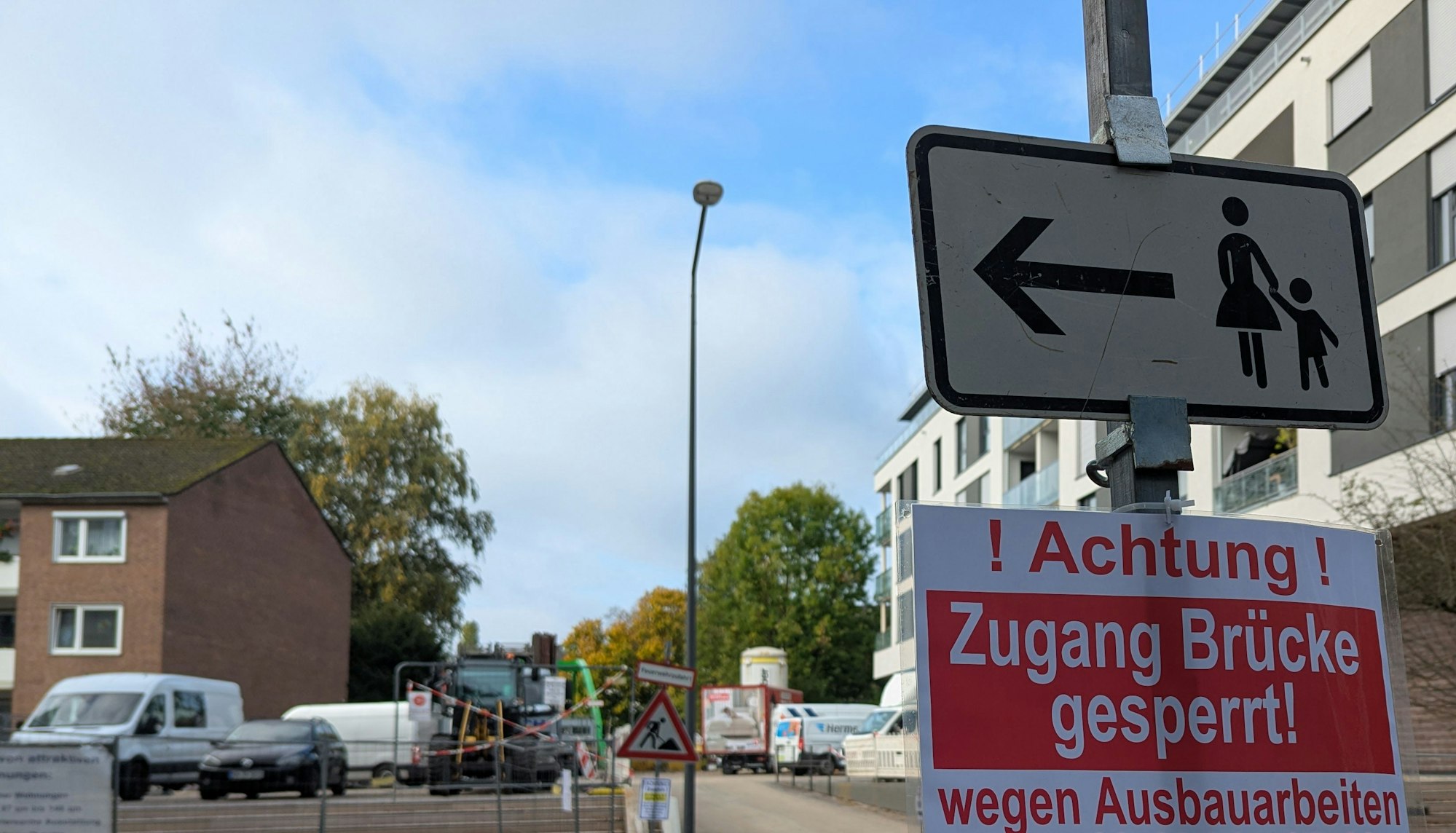 Der Rathausplatz Leichlingen wird vom 13. bis zum 19. Oktober gesperrt.