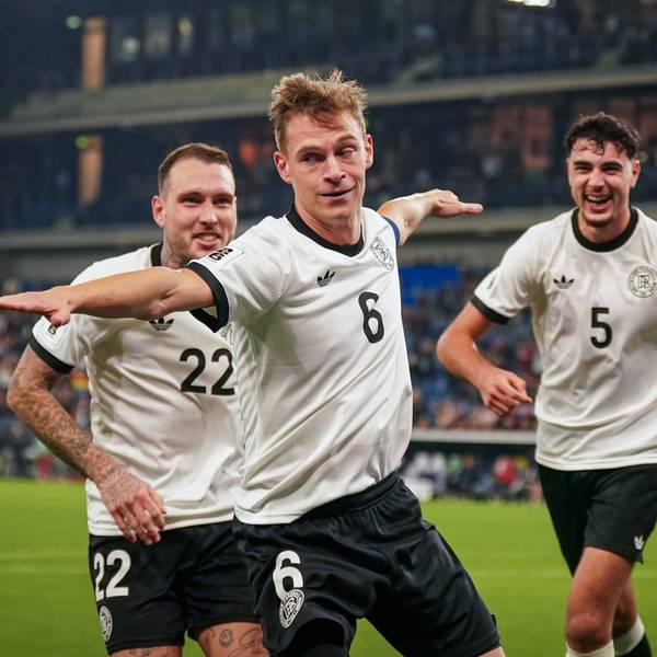Jubel bei den deutschen Nationalspielern. Die DFB-Elf hat Luxemberg mit 4:0 geschlagen.