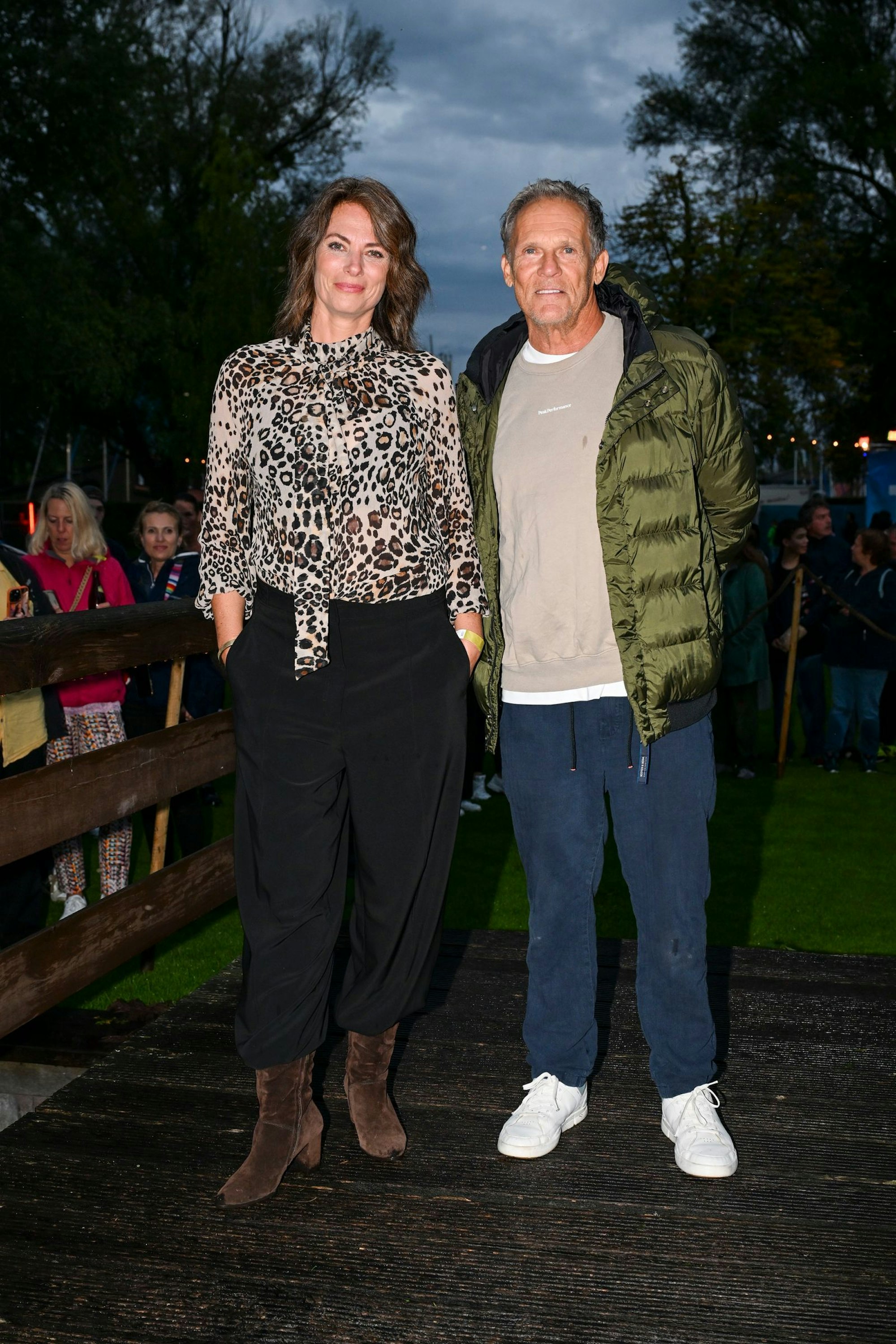 Publikumslieblinge unter sich: Susu Padotzke und Christian Tramitz gehören zum kleinen, aber feinen Ensemble des Serienhits „Hubert ohne Staller“. (Bild: 2025 Getty Images/Hannes Magerstaedt)