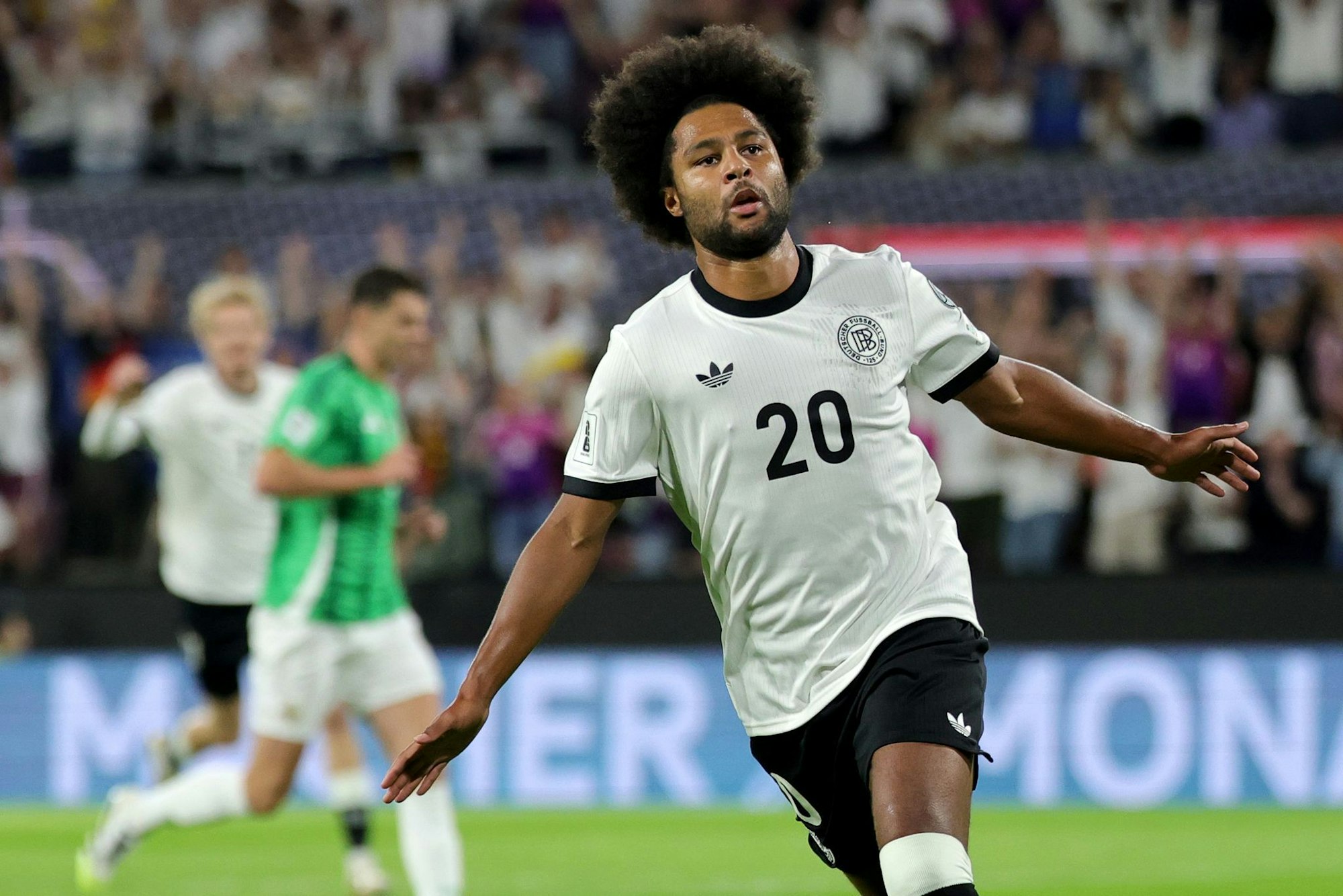 Serge Gnabry hat schon gegen Nordirland getroffen - zuletzt im September.