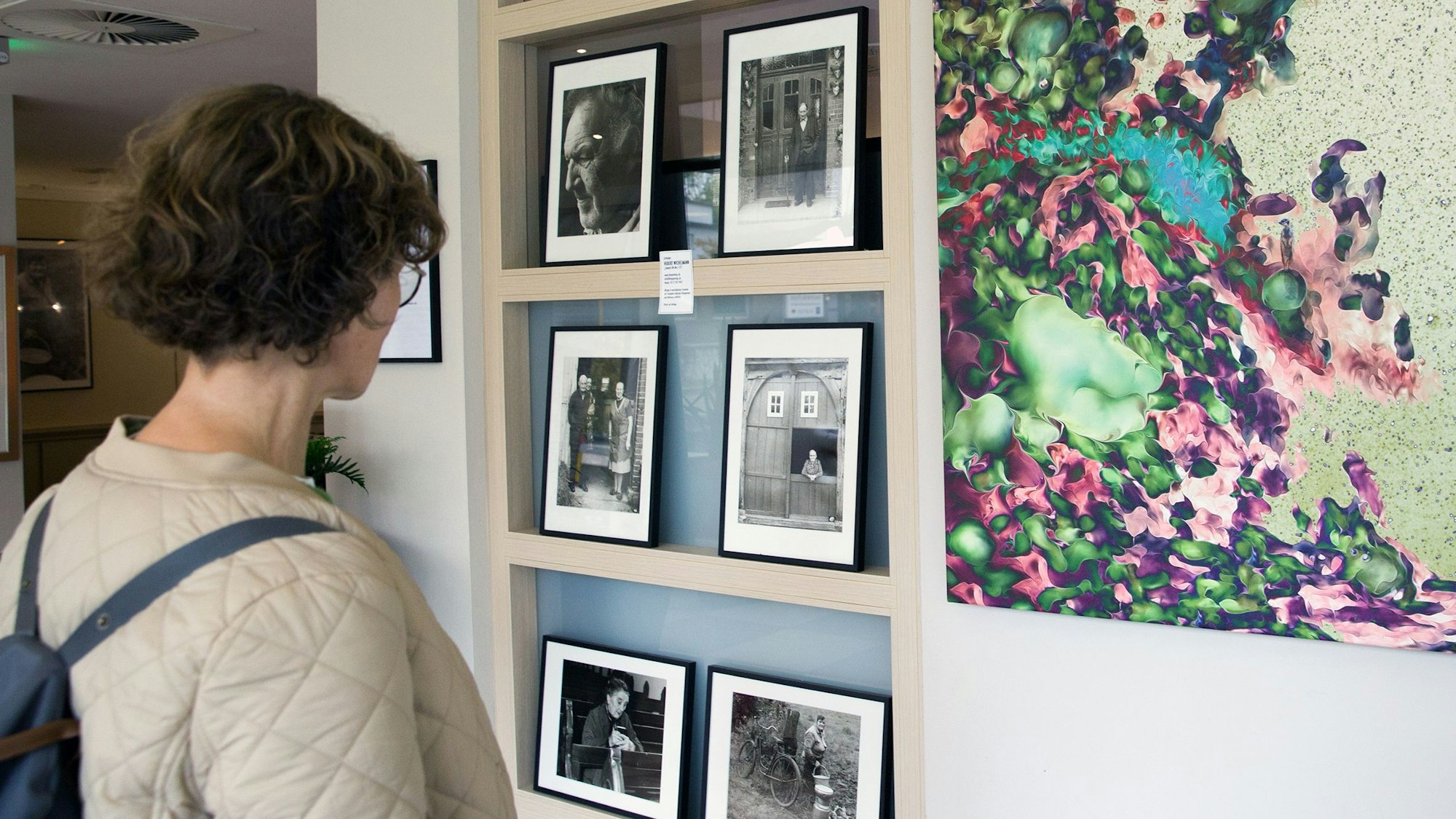 Aktion der „Street Gallery“ in Lindenthal.