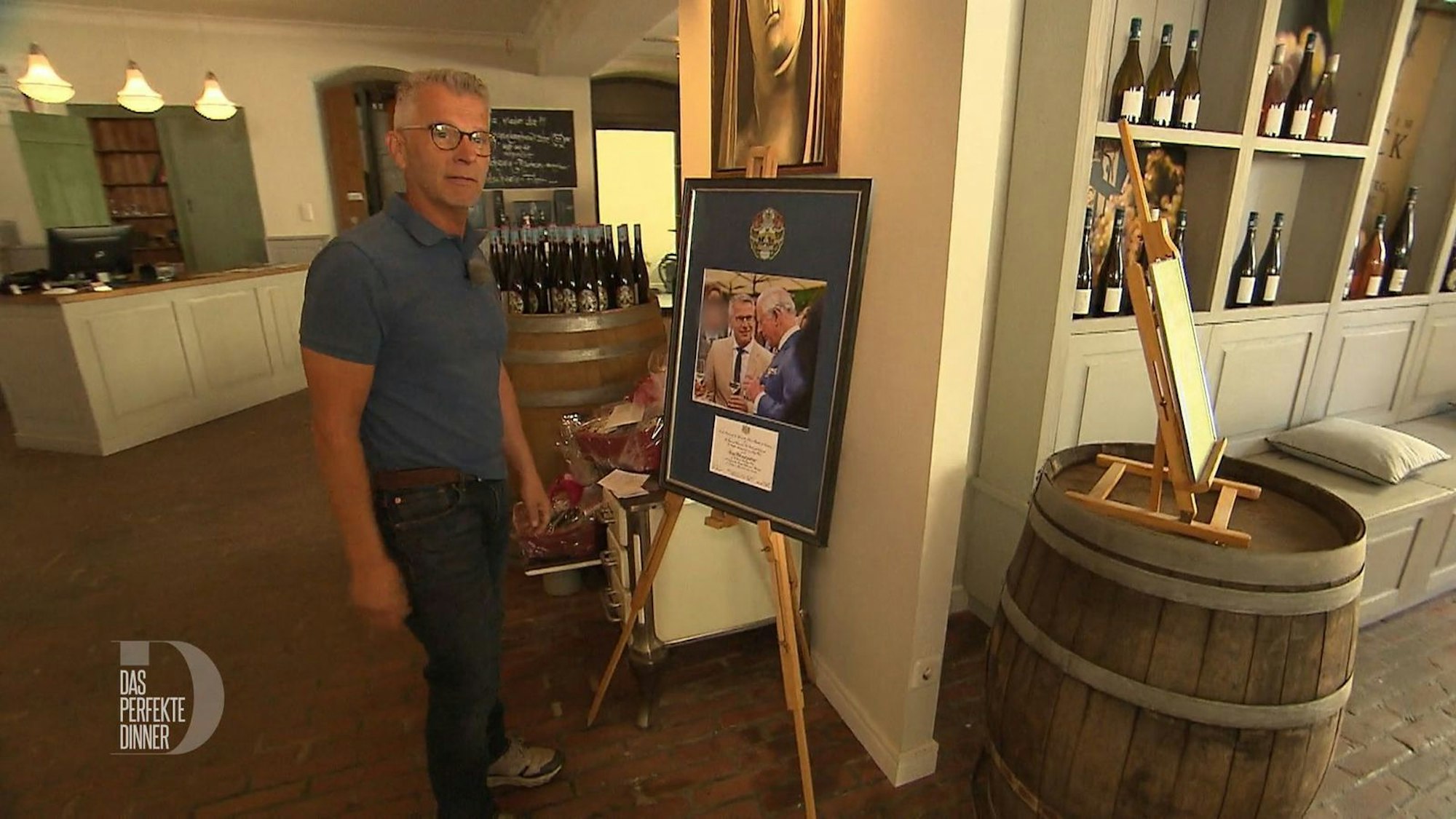 Reiner beliefert das britische Königshaus mit Wein und kennt den König sogar persönlich.
(Bild: RTL)