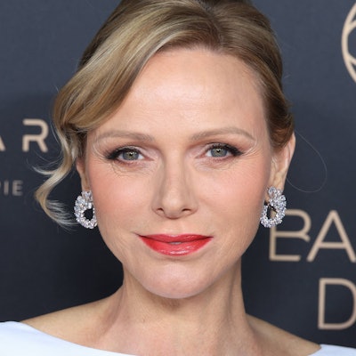 Prinzessin Charlène von Monaco beim 69. „Ballon d’Or“-Fototermin im Théâtre du Châtelet in Paris.