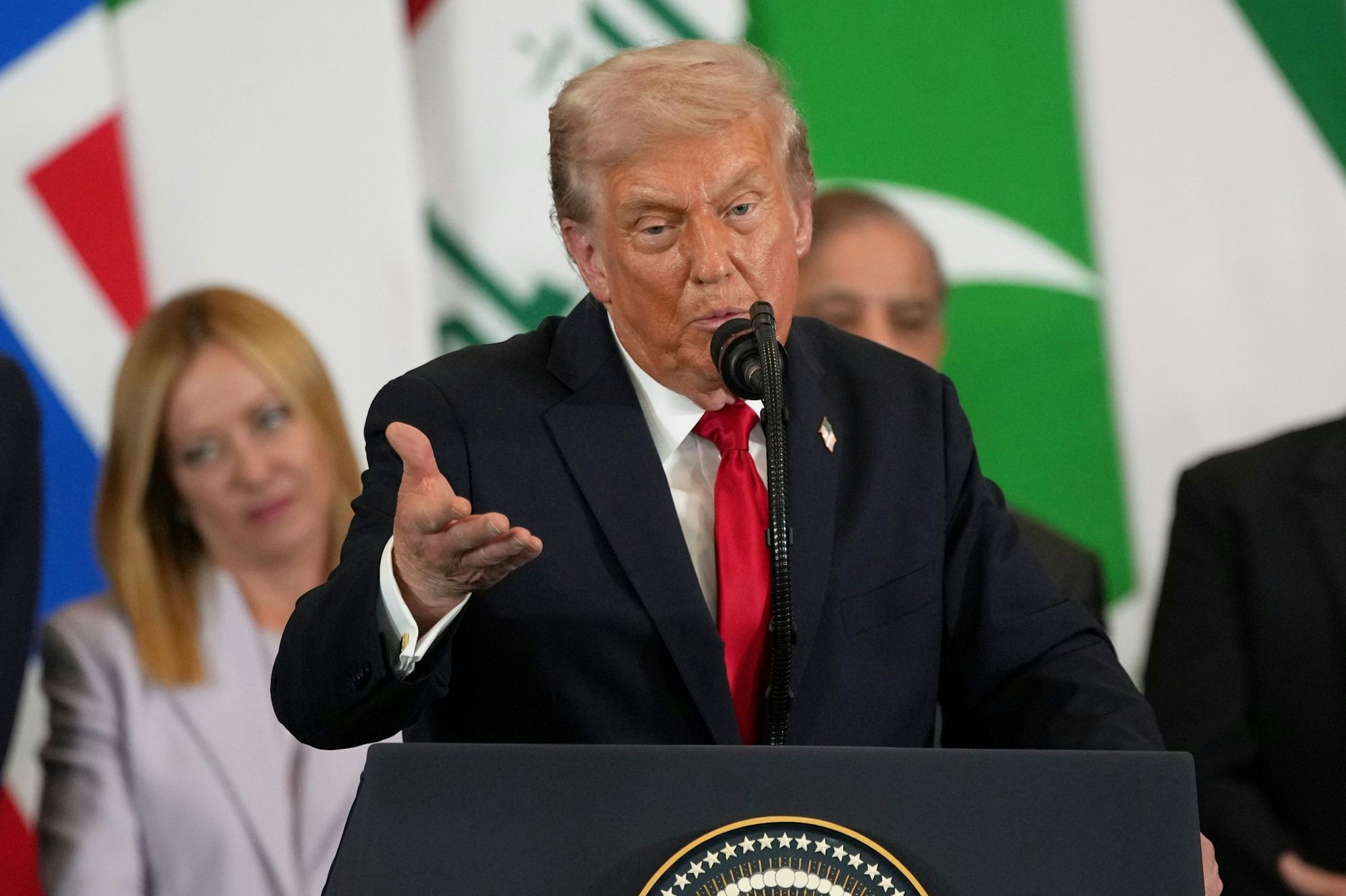 Trump schließt die Lieferung von Tomahawk-Marschflugkörpern an die Ukraine nicht aus.