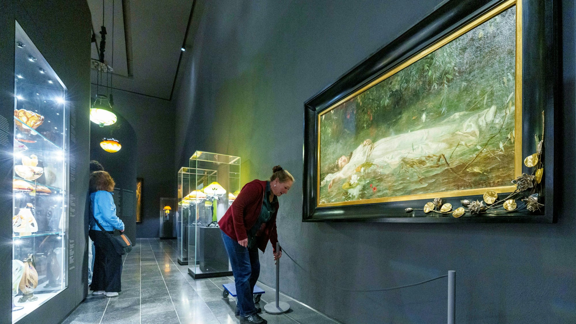 Das Bild zeigt das Werk «Ophelia»des Künstlers Wolfgang Neess. Foto: Andreas Arnold/dpa