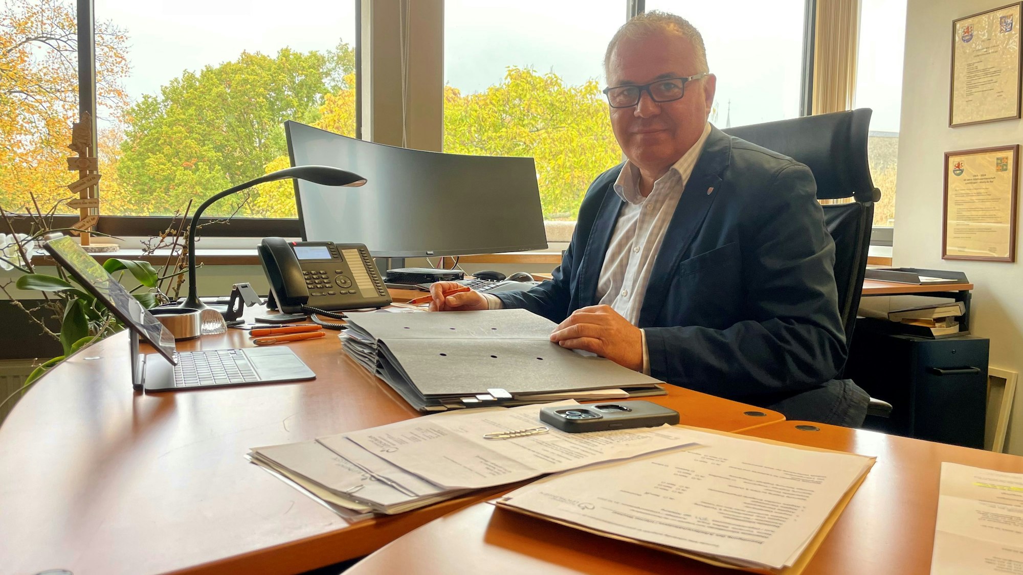 Am Freitag, 24. Oktober, hat Frank Steffes seinen letzten Arbeitstag.