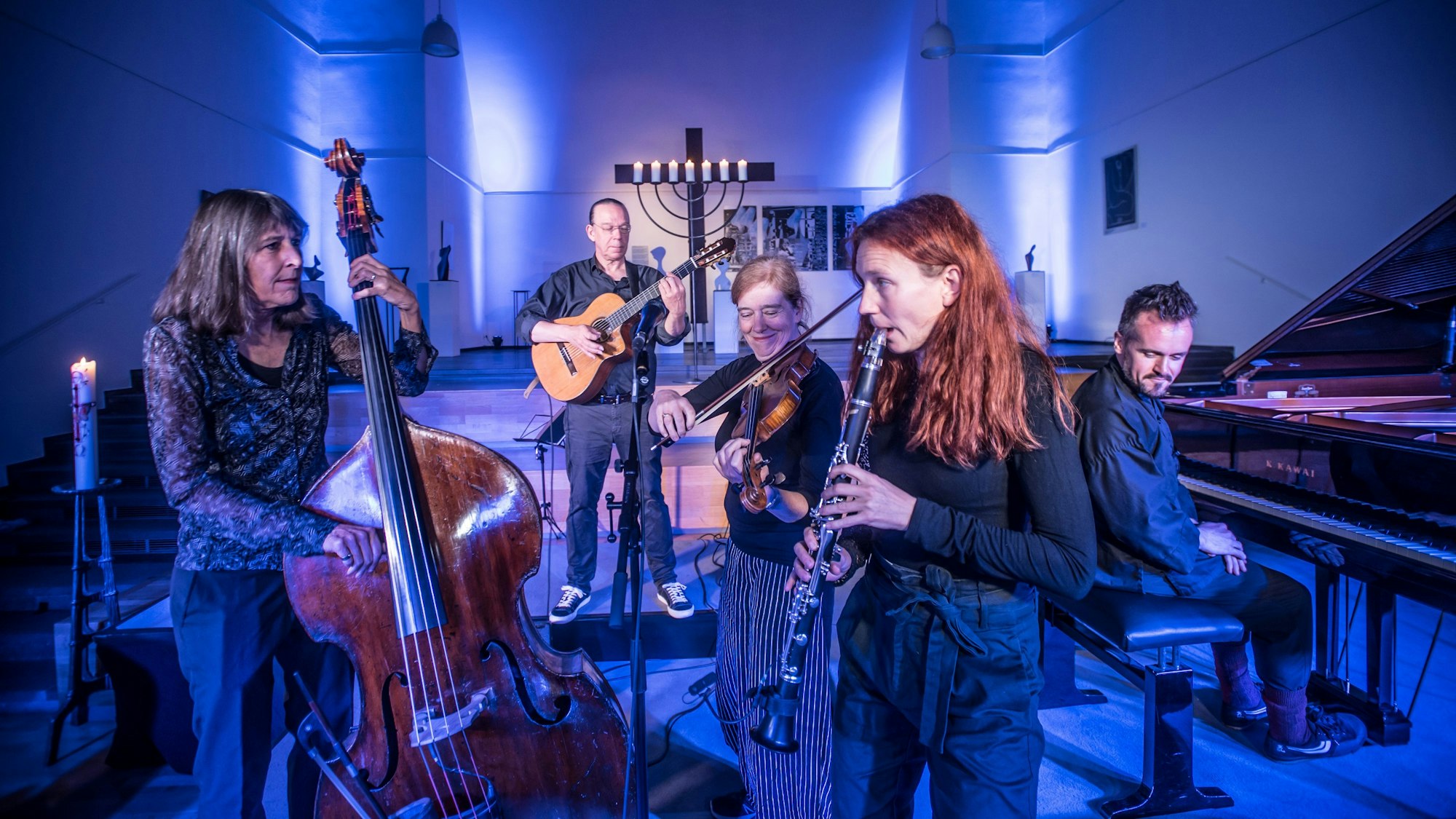 Mischpoke waren schon 2023 zu Gast in der Christuskirche.