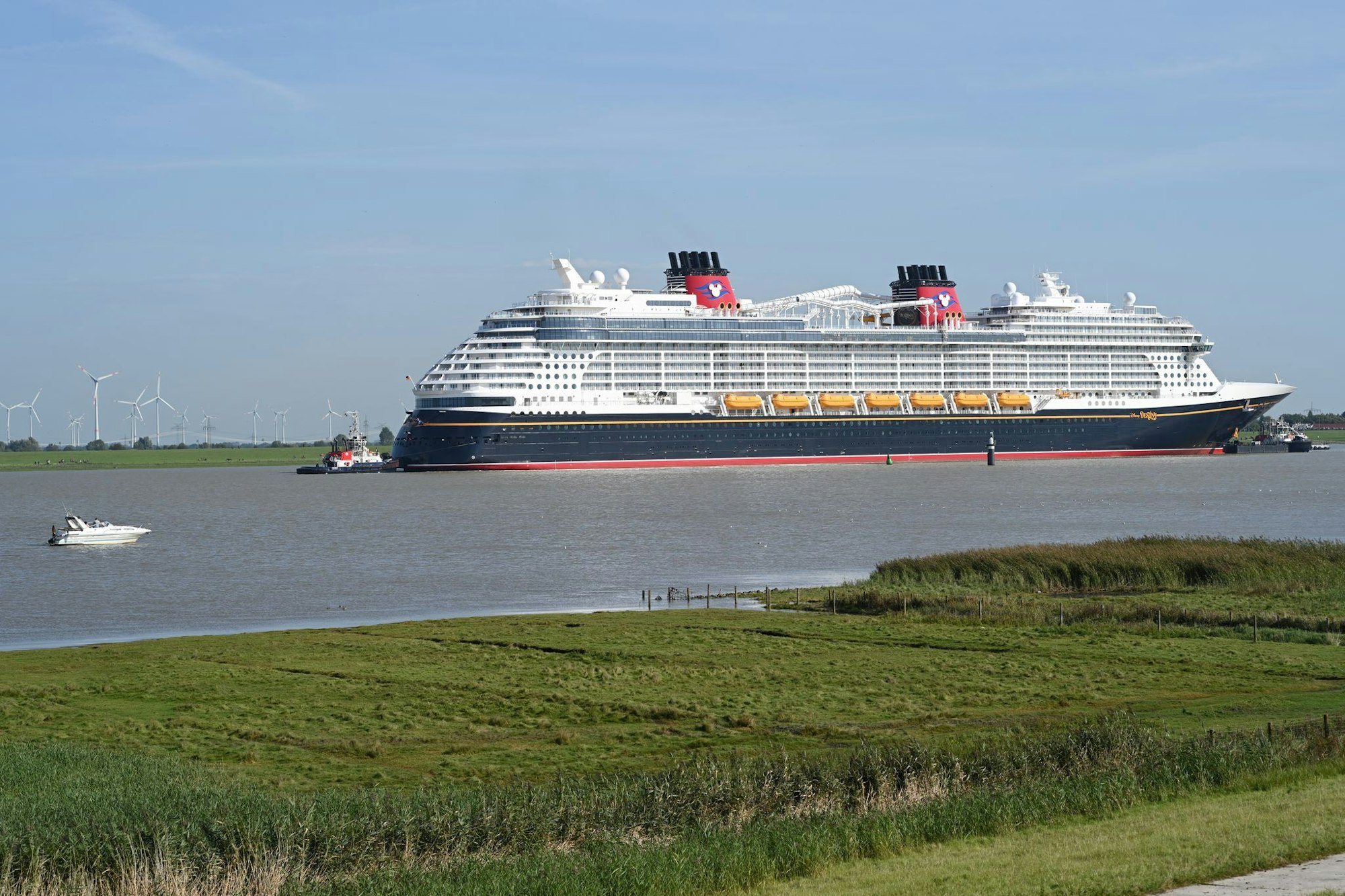 Die «Disney Destiny» ist das jüngste von der Meyer Werft fertiggestellte Kreuzfahrtschiff. (Archivfoto)