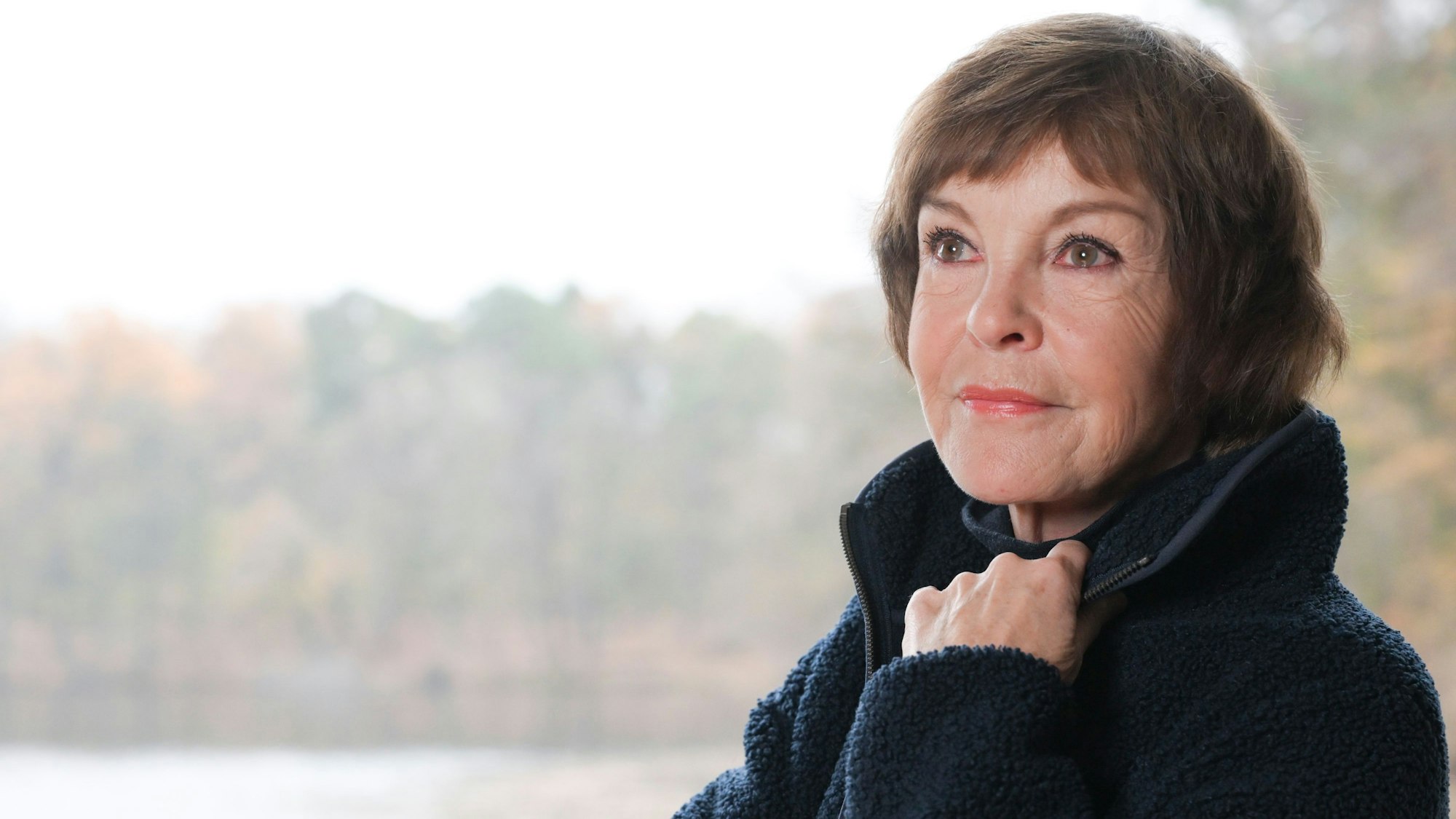 Katrin Sass bei einem Fototermin.