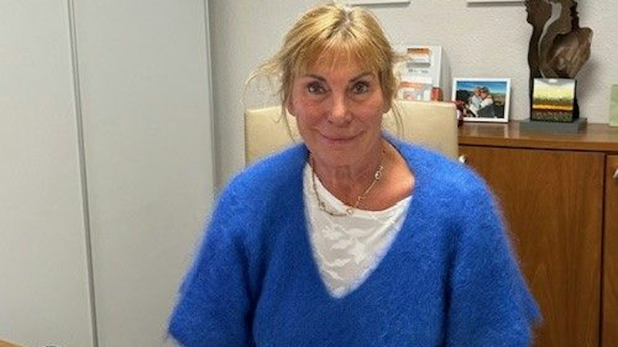 Dr. Jaqueline Hiepler in ihrer Praxis in Hennef.