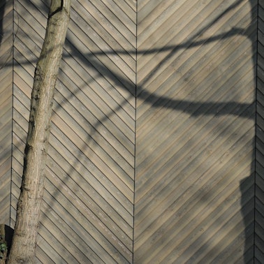 Blick auf die Fassade der Immanuelkirche in Köln-Stammheim