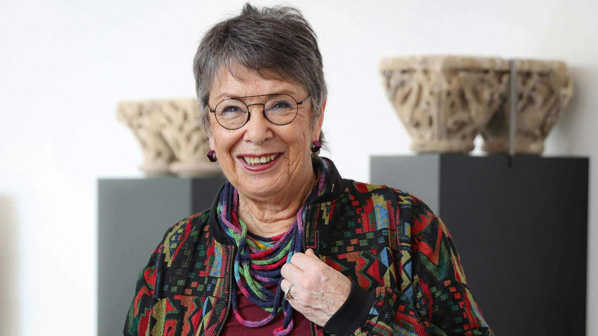 Barbara Schock-Werner im Kölner Museum Schnütgen