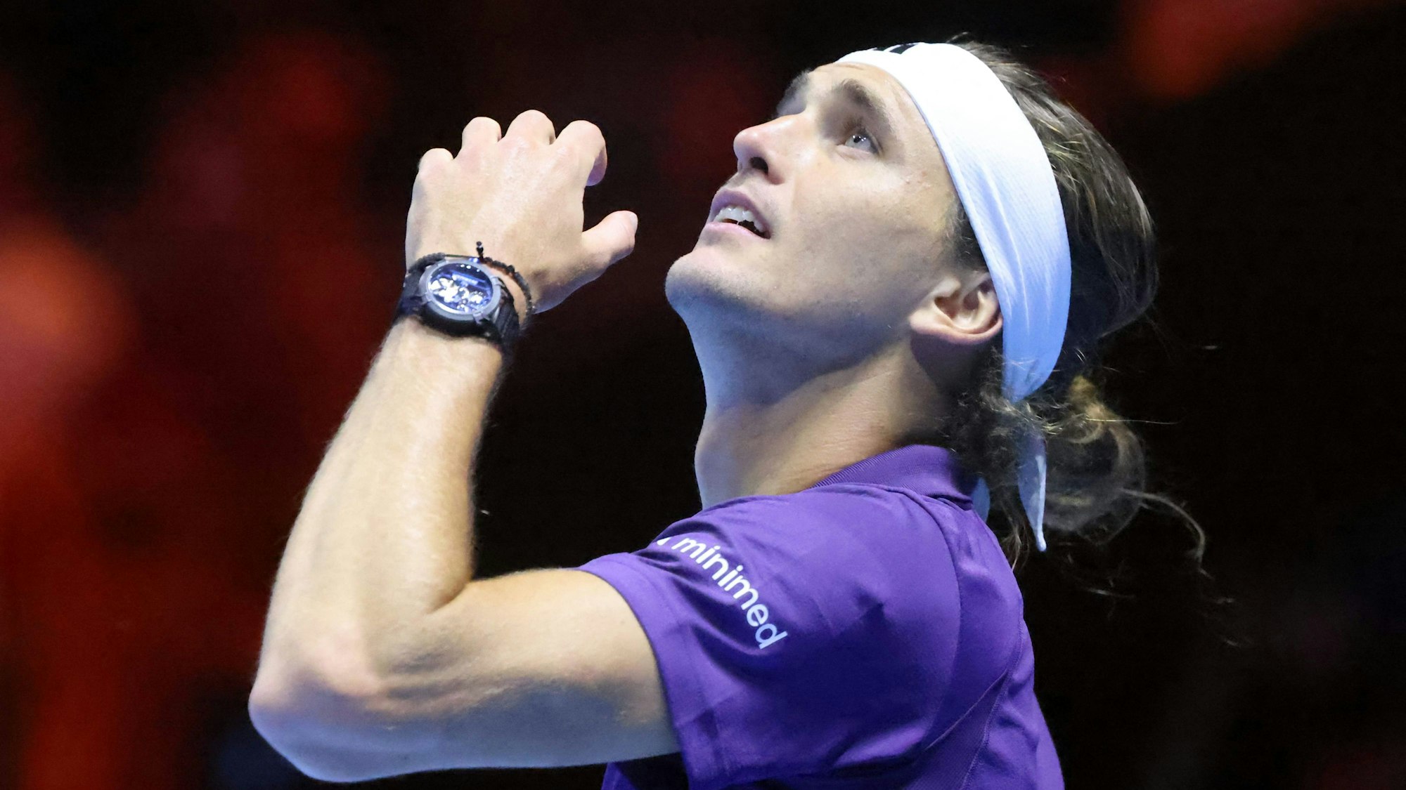 Nach nur einem Match war für Alexander Zverev Schluss beim Show-Turnier in Saudi-Arabien.