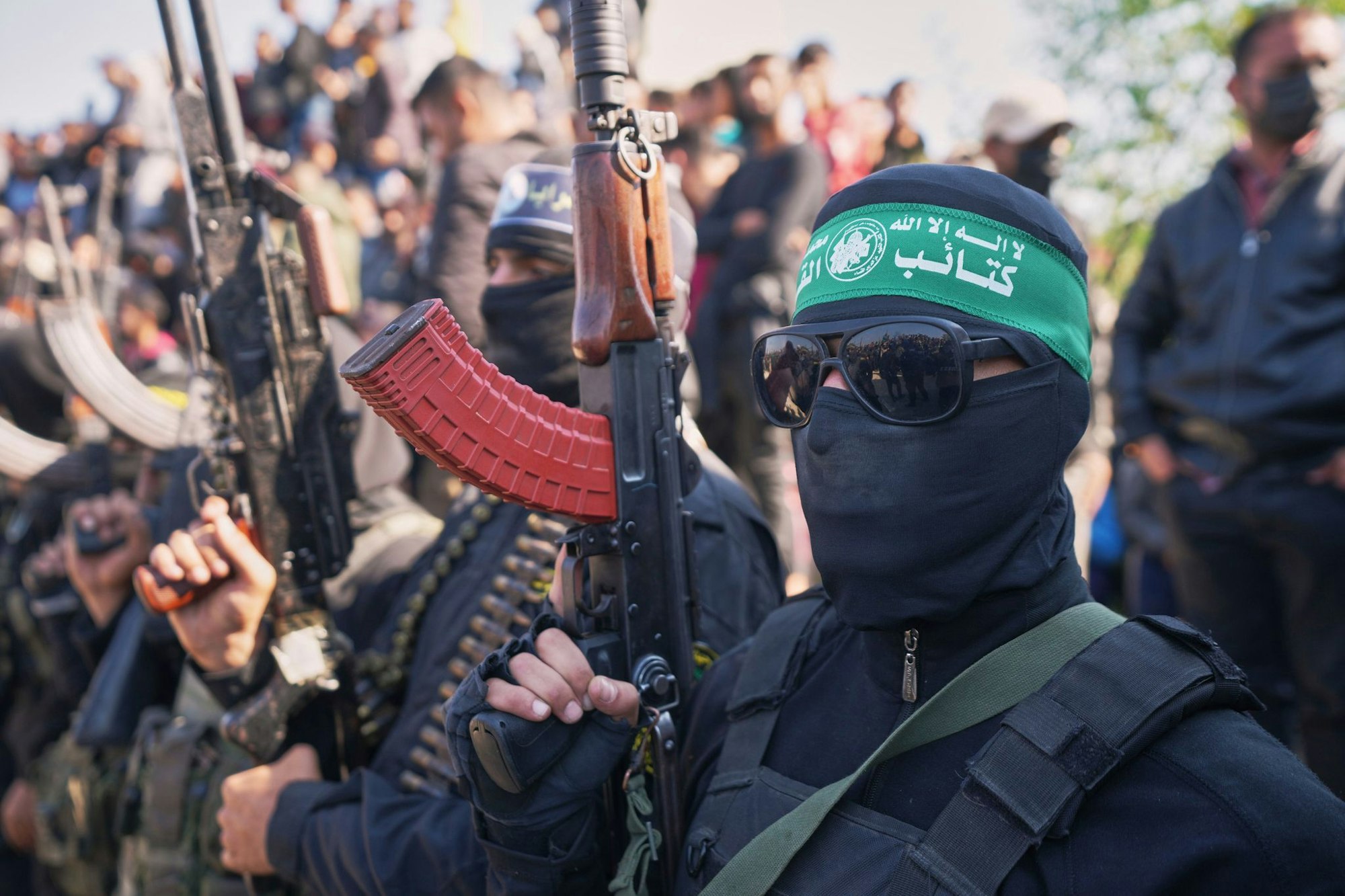 Die Hamas soll laut der Waffenruhe-Vereinbarung die Waffen niederlegen. (Archivbild)