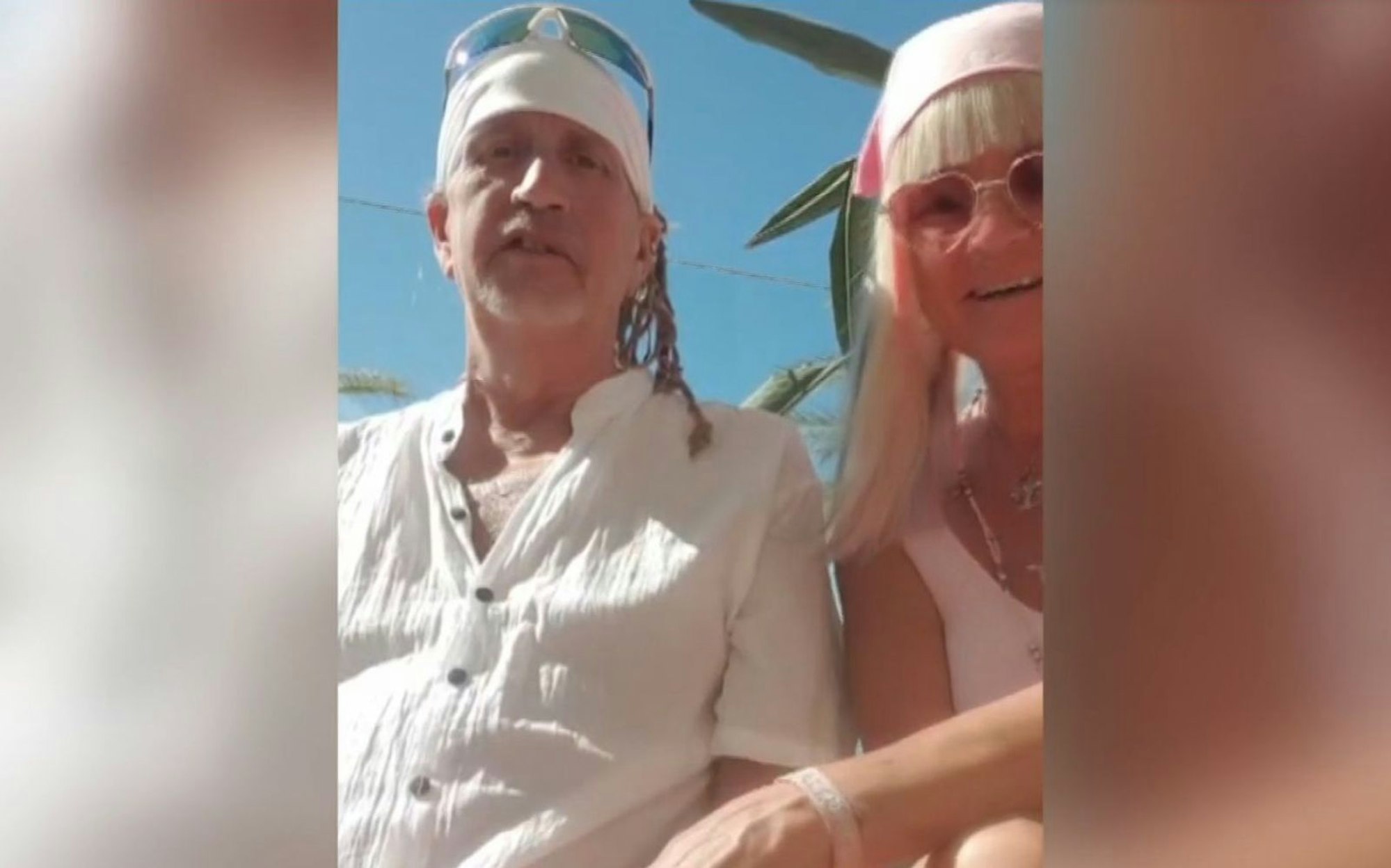 Video-Gruß aus Mallorca: Mit Thommy geht es aufwärts. (Bild: RTL)