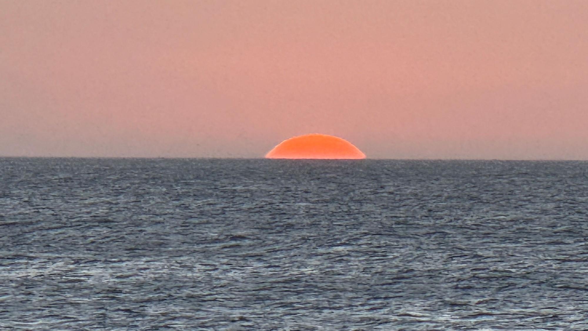 Naturschauspiele wie ein Sonnenuntergang sind beliebte Motive.