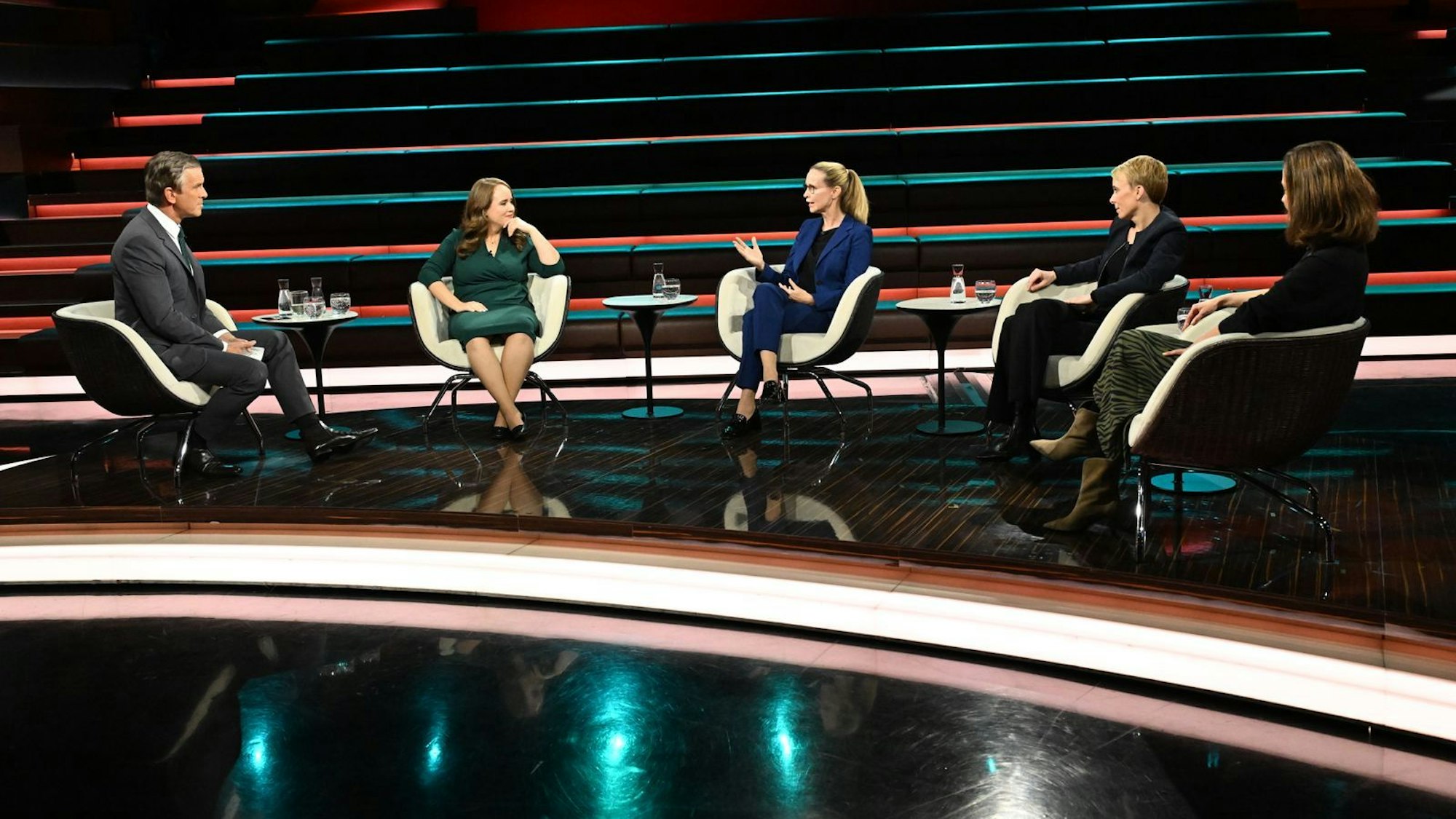 Am Donnerstagabend beschäftigte die Runde bei „Markus Lanz“ unter anderem der Stand der Debattenkultur in Deutschland. (Bild: ZDF / Cornelia Lehmann)