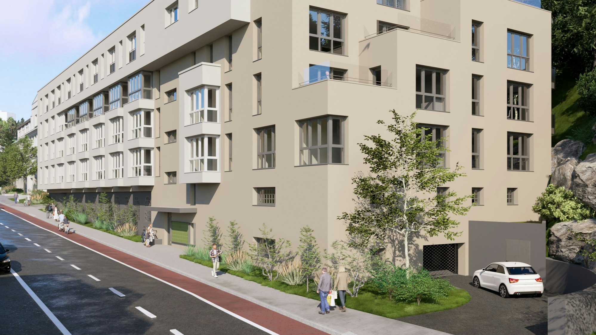 So sieht der Neubau aus.