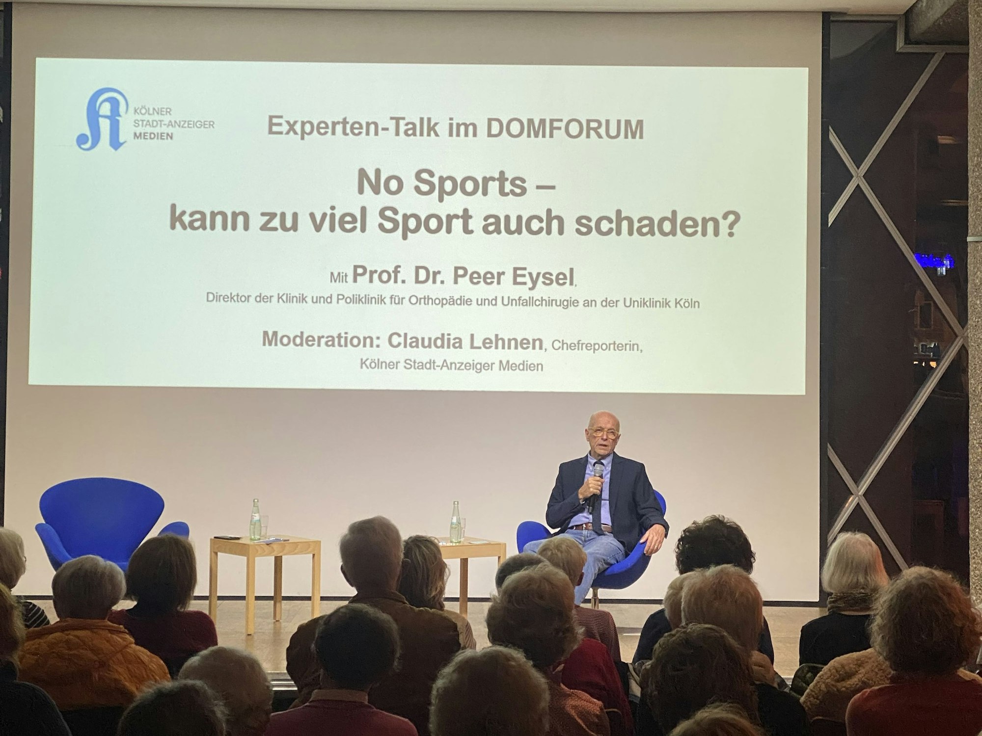 Peer Eysel im Domforum