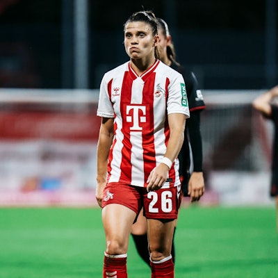 Google Pixel Frauen-Bundesliga: 1.FC Köln- Bayer 04 Leverkusen 16.10.2025 Martyna Wiankowska 1. FC Köln, 26 Google Pixel Frauen-Bundesliga: 1.FC Köln- Bayer 04 Leverkusen, Franz-Kremer-Stadion 16.10.2025 *** Google Pixel Womens Bundesliga 1 FC Köln Bayer 04 Leverkusen 16 10 2025 Martyna Wiankowska 1 FC Köln, 26 Google Pixel Womens Bundesliga 1 FC Köln Bayer 04 Leverkusen, Franz Kremer Stadion 16 10 2025 Copyright: xBEAUTIFULxSPORTS/Freisenx