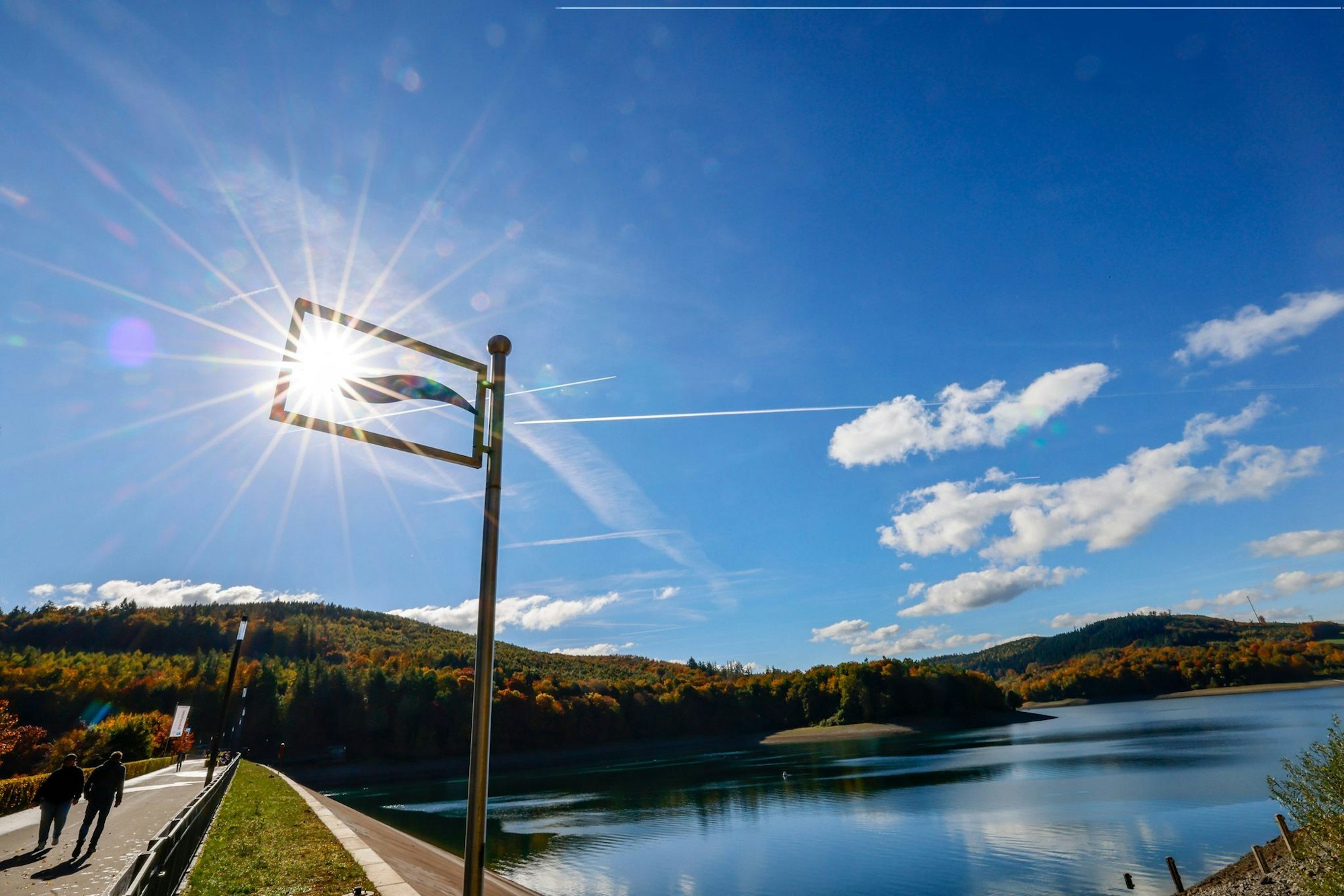 Sonne pur gab es gebietsweise in NRW. (Symbolfoto)