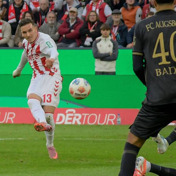Said El Mala trifft mit rechts zum 1:1-Ausgleich, dem Teenager gelang im zweiten Spiel nacheinander ein Tor.