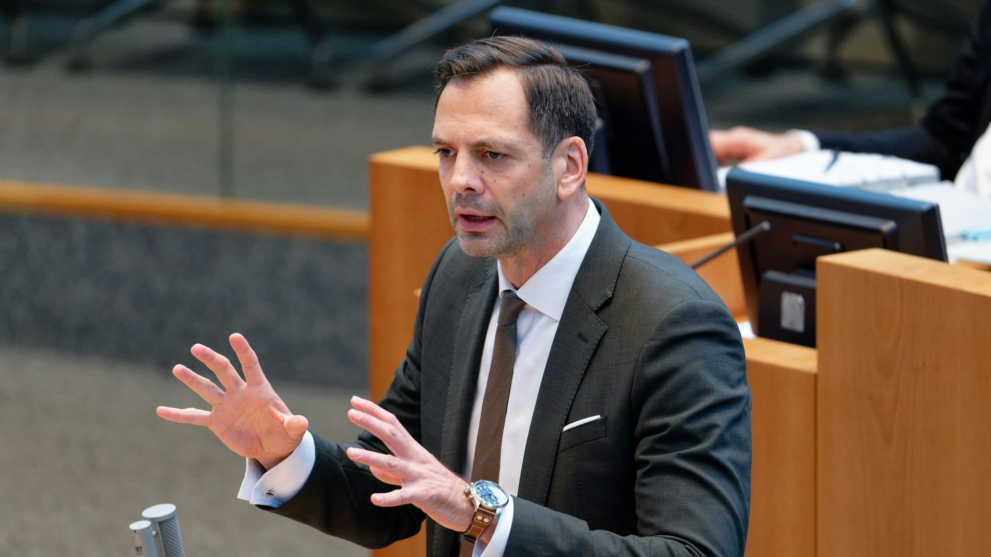Der FDP-Landtagsabgeordnete Marc Lürbke ist nach schwerer Krankheit gestorben. (Archivbild)
