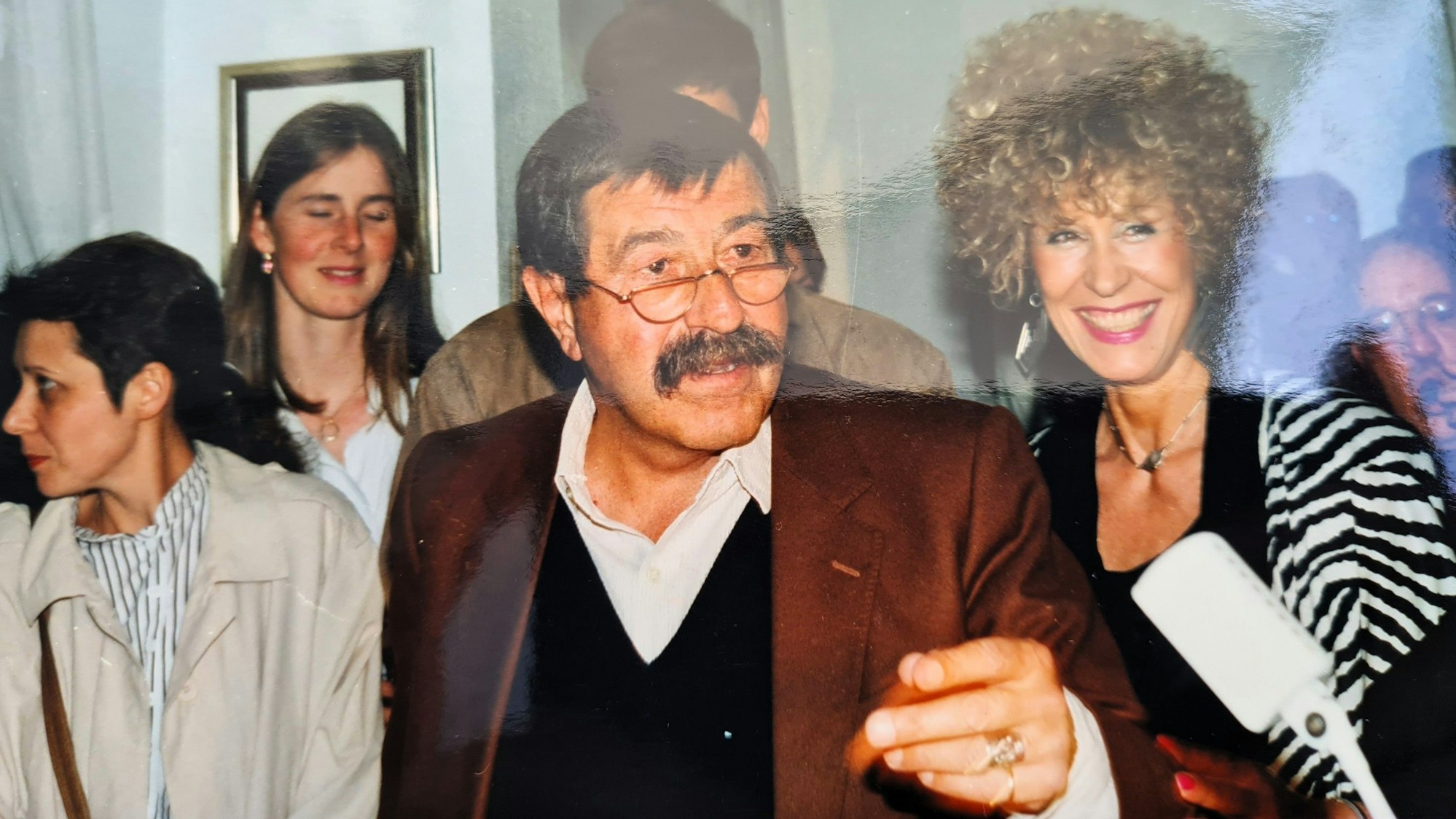 Jutta Radicke mit Günter Grass