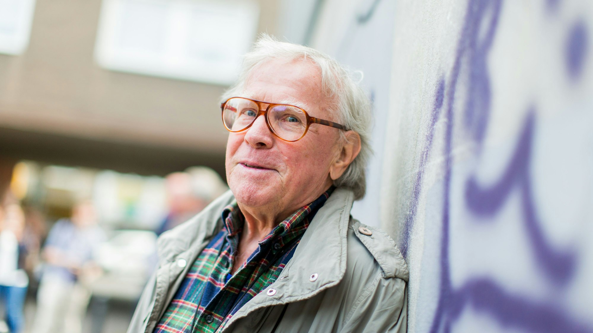 Der Komponist Klaus Doldinger, aufgenommen am Rande von Dreharbeiten zum «Tatort - Wacht am Rhein».