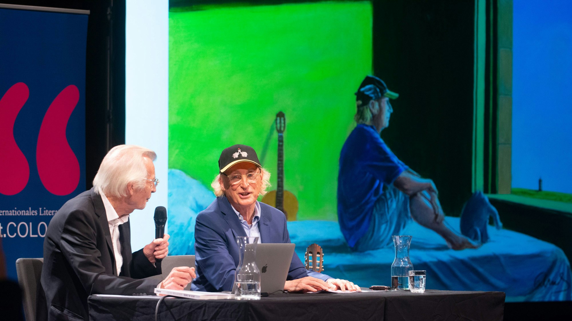 Otto Waalkes im Gespräch mit Bernd Eilert bei der lit.Cologne.