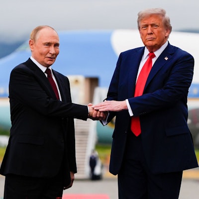 Putin soll in seinem Telefonat mit Trump eine Gebietsabtretung von der Ukraine gefordert haben. (Archivbild)