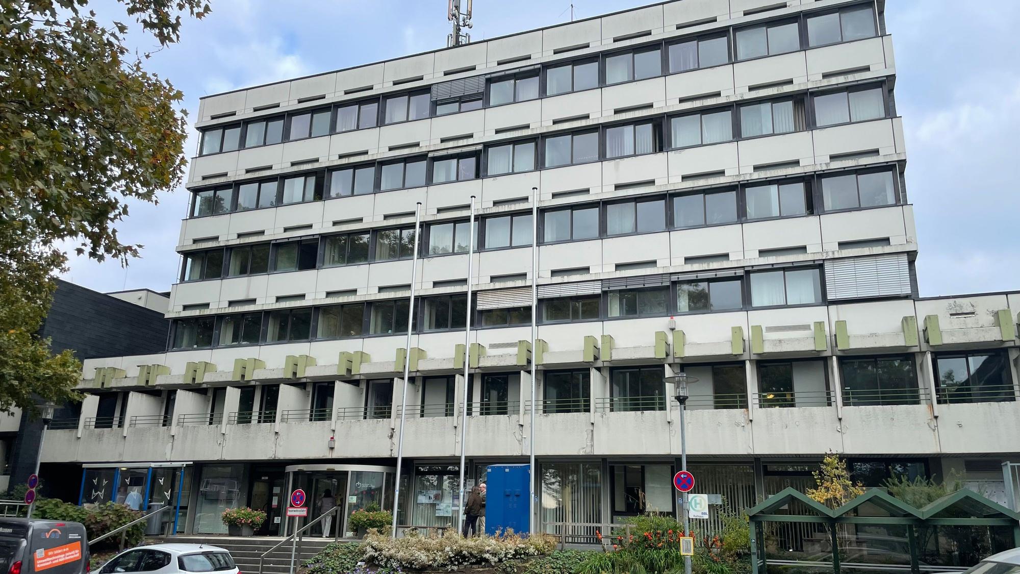 Das Rathaus in Leichlingen