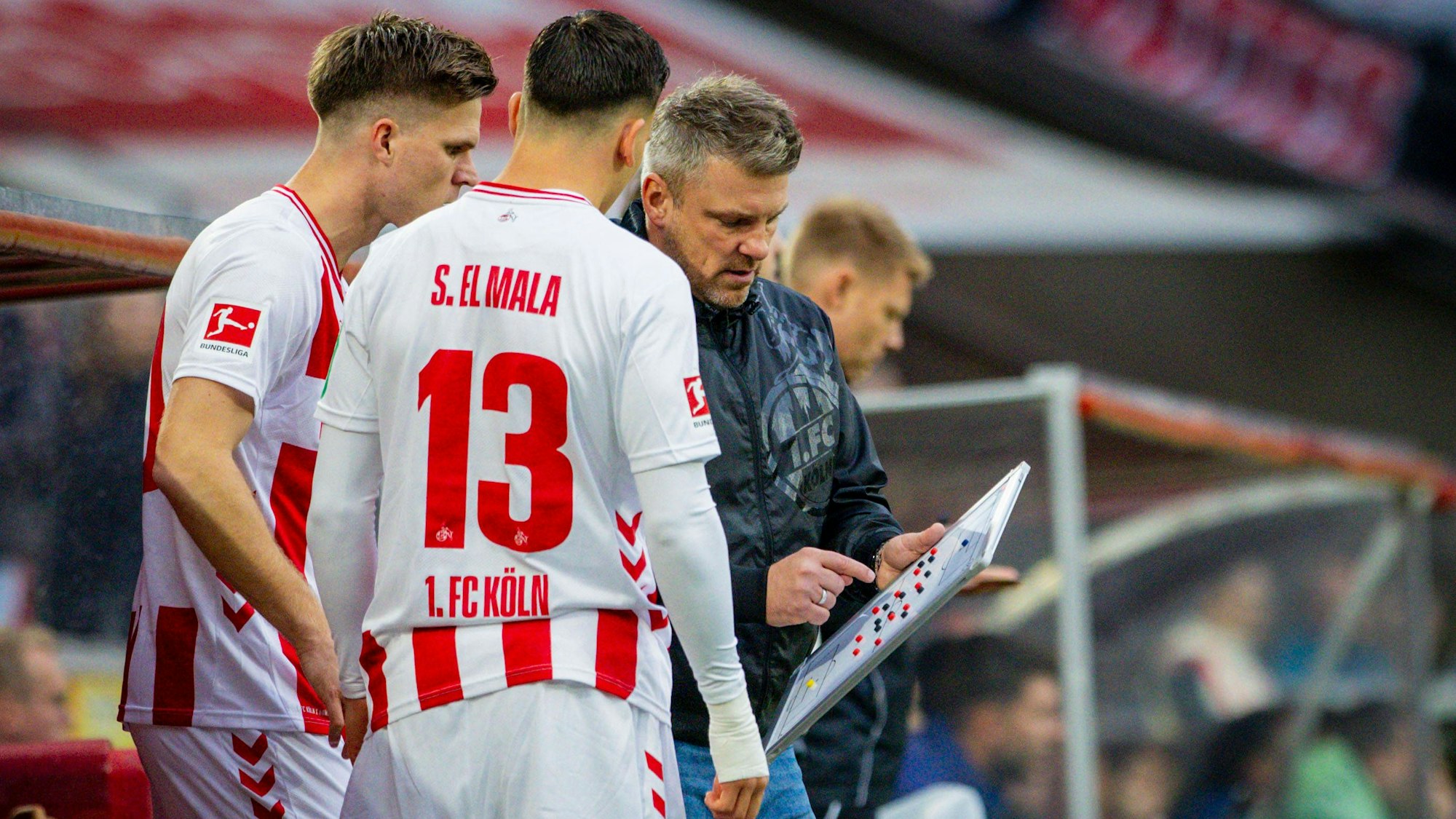 Am Samstag gegen Augsburg brachte Lukas Kwasniok Said El Mala und Marius Bülter, die Köln wenig später den Ausgleich bescherten.