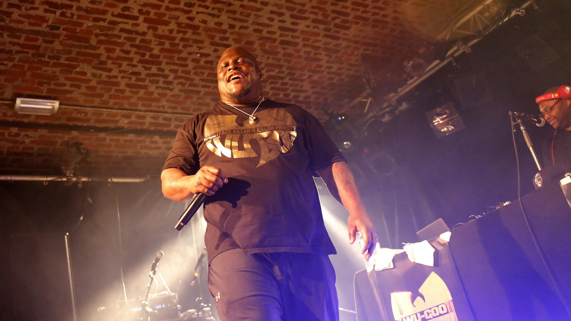 Ghostface Killah bei einem Auftritt im Club Bahnhof Ehrenfeld im Jahr 2016