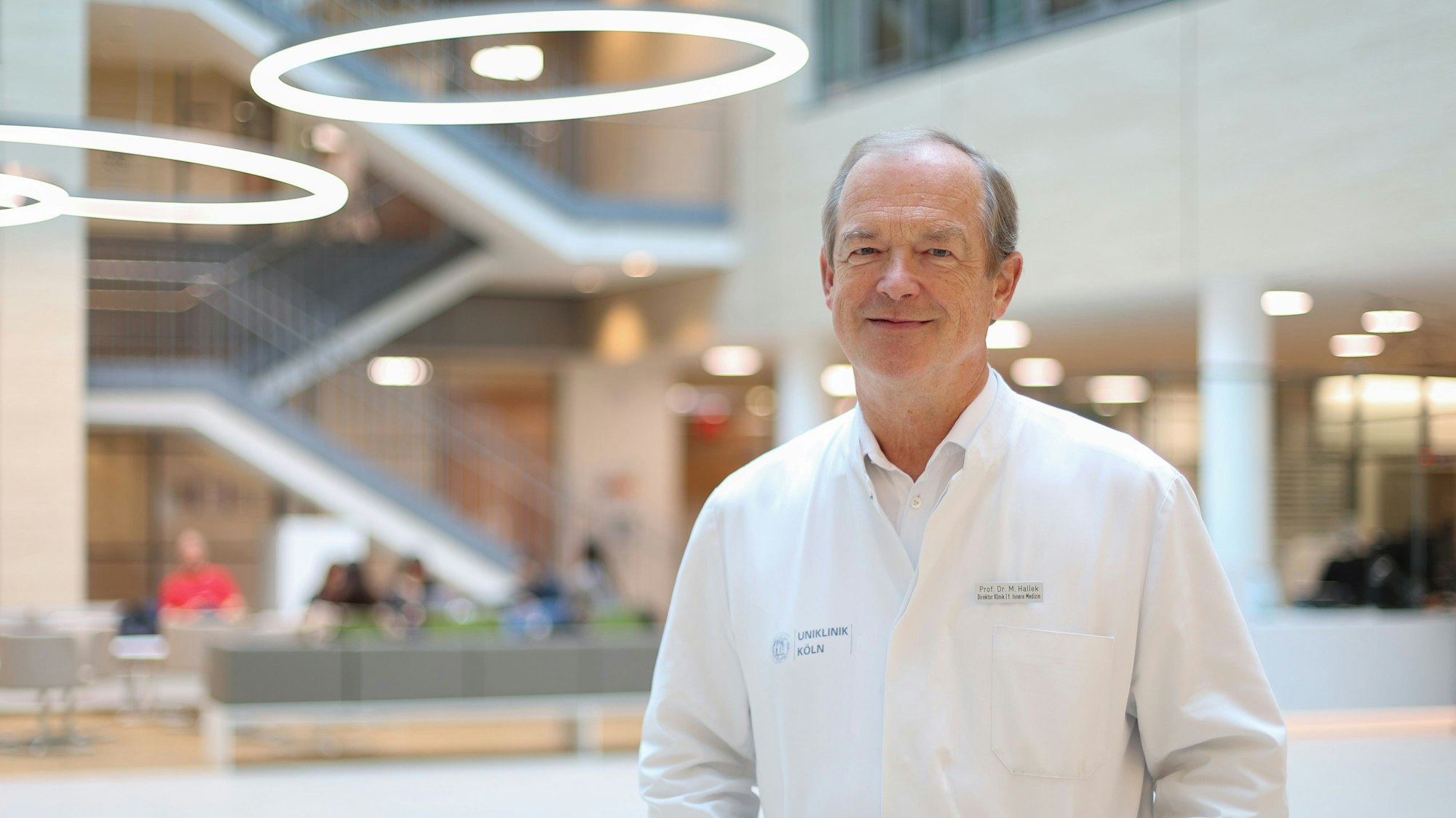 15.10.2025
Köln:
Interview mit Prof. Dr. Michael Hallek, Direktor Klinik I für Innere Medizin und Centrum für Integrierte Onkologie (CIO) Köln, zum internationalen HämatologInnen-Kongress in Köln.
Foto: Martina Goyert