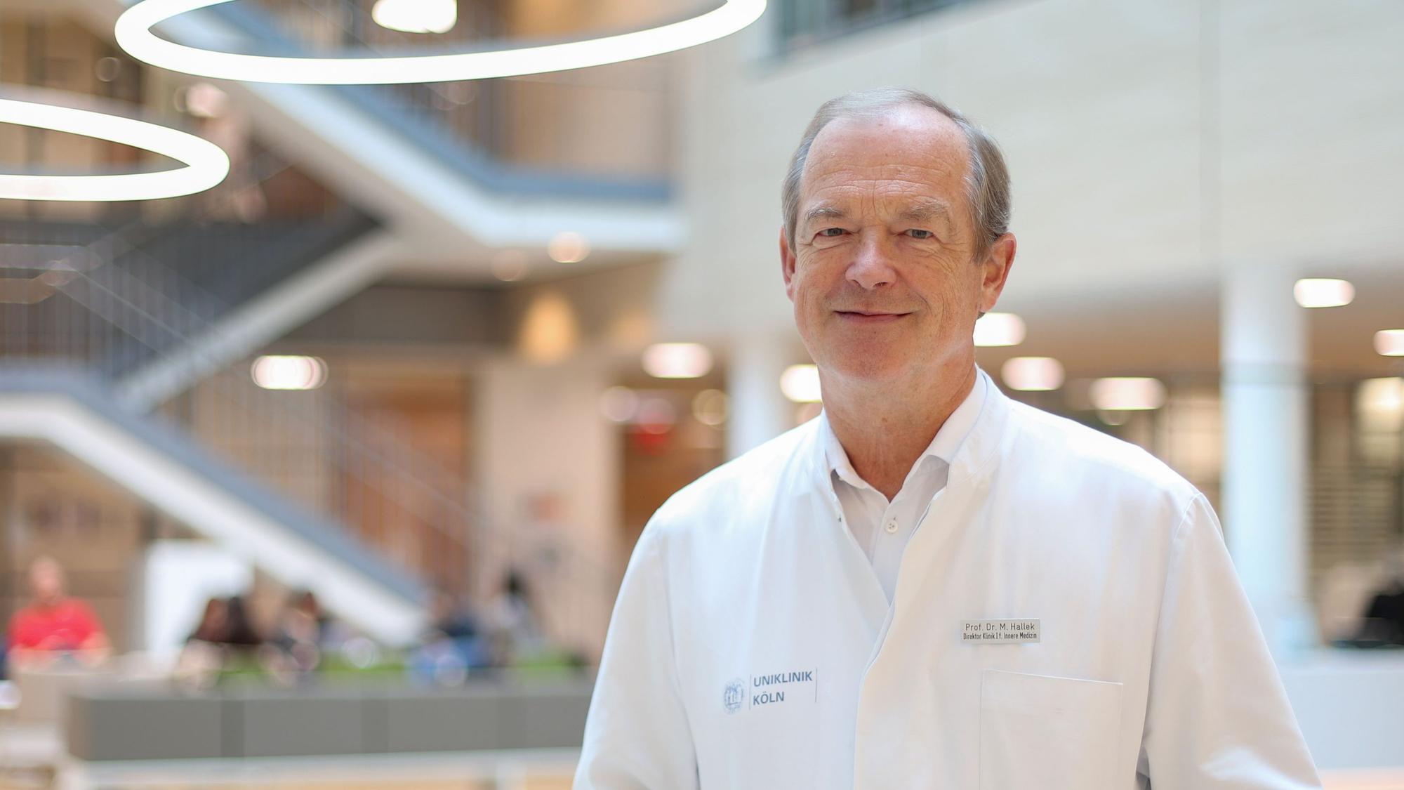 Professor Michael Hallek, Direktor Klinik I für Innere Medizin der Universitätsklinik Köln, wird von der Uni München umworben.