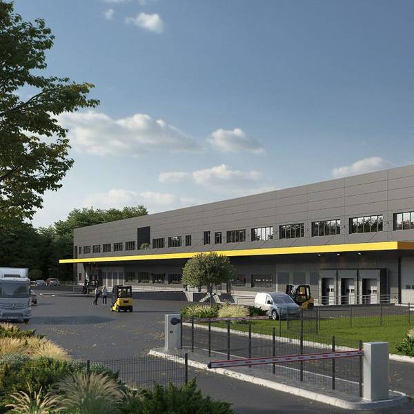 Visualisierung Zeppelin Baumaschinen GmbH baut ein neues Logistik-Verteilzentrum in Porz-Eil