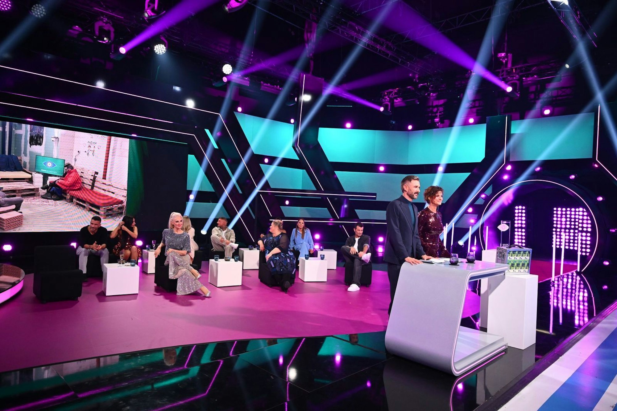 Ärger im Finale! Eine Technik-Panne beim Voting sorgte für Frust bei den Zuschauerinnen und Zuschauern. (Bild: Joyn/Willi Weber)