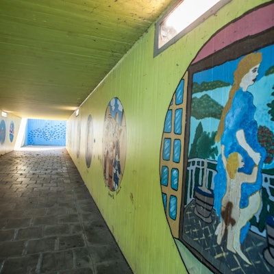 Unterführung Gustav-Heinemann-Straße Angstraum. Foto: Ralf Krieger