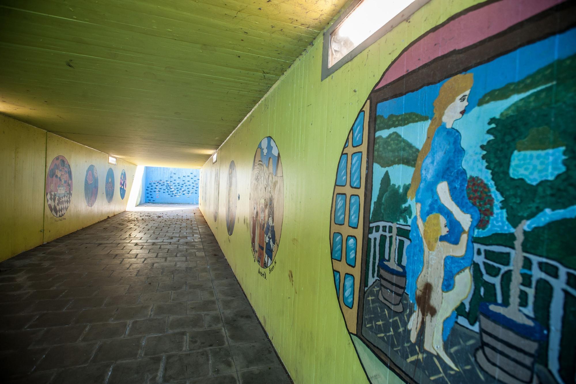 Unterführung Gustav-Heinemann-Straße Angstraum. Foto: Ralf Krieger