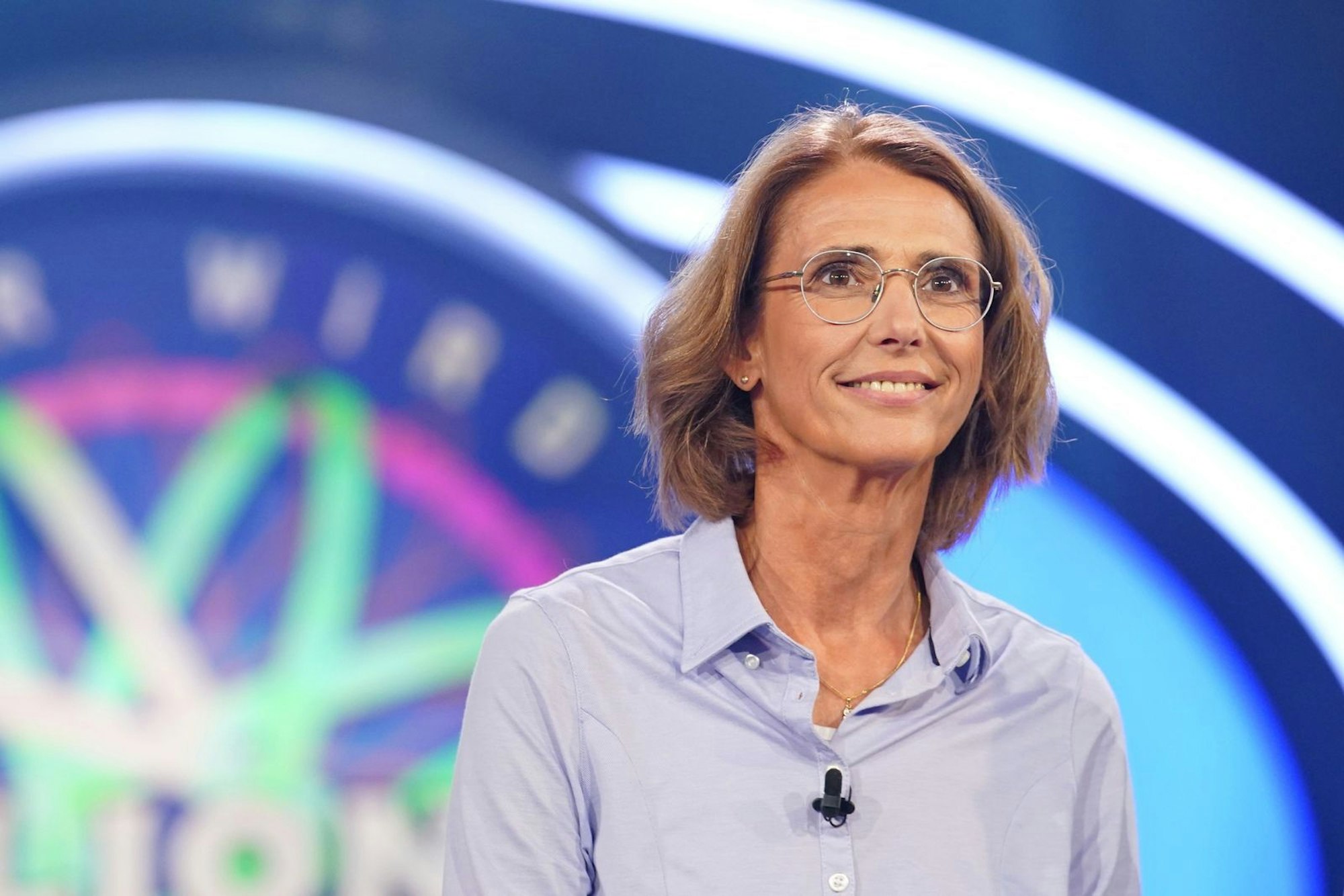 Rechtsanwältin Silke Hellwinkel aus Weinheim in Baden-Württemberg darf nächsten Montag um 4.000 Euro weiterspielen. (Bild: RTL / Stefan Gregorowius)