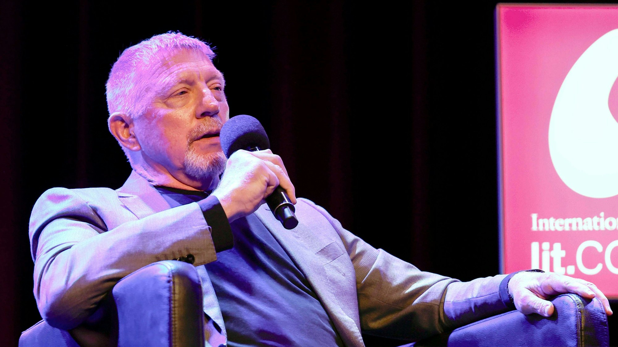 Boris Becker bei der lit.Cologne Spezial