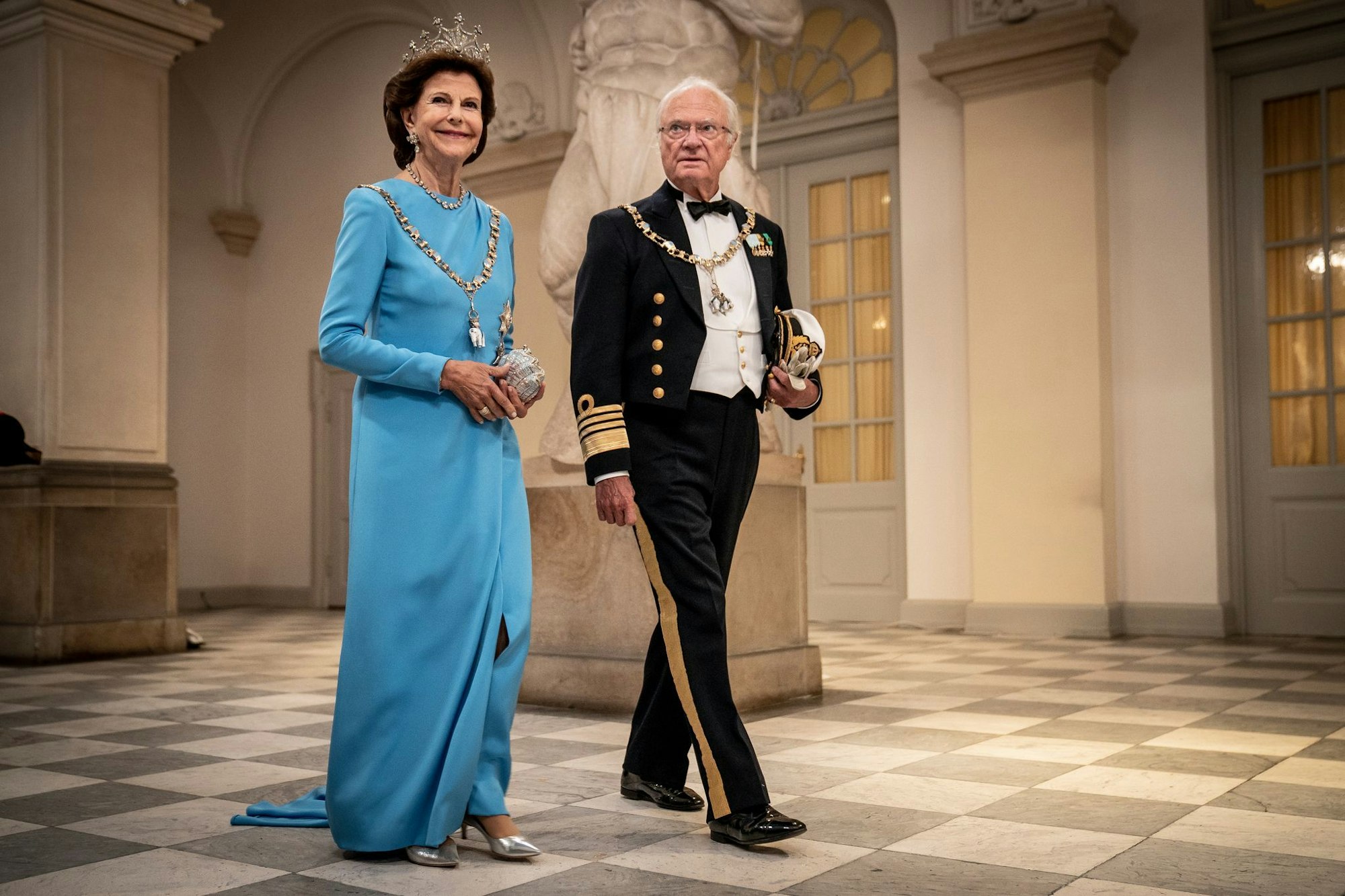 Schwedens König Carl XVI. Gustaf und die aus Heidelberg stammende Königin Silvia. (Archivbild)