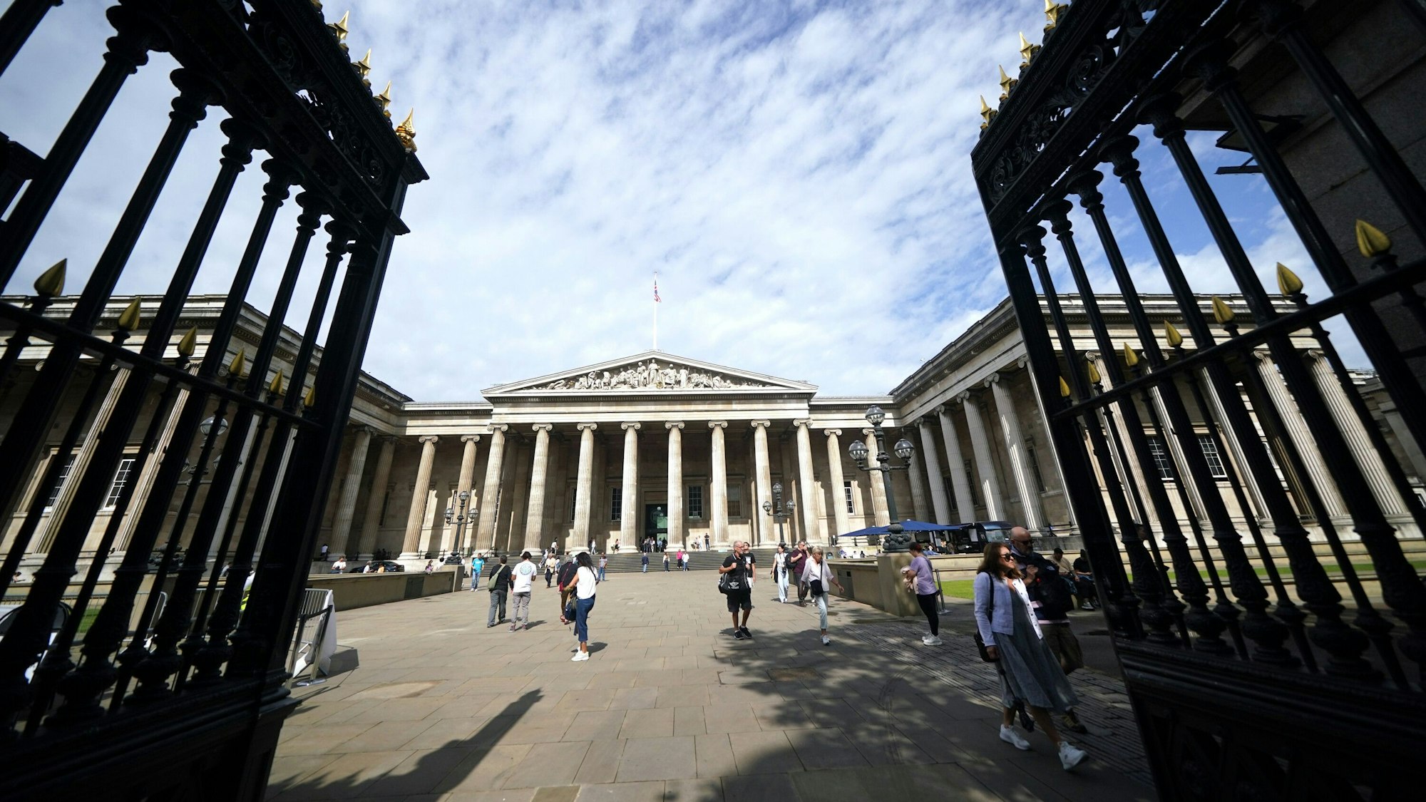 Das British Museum in London.