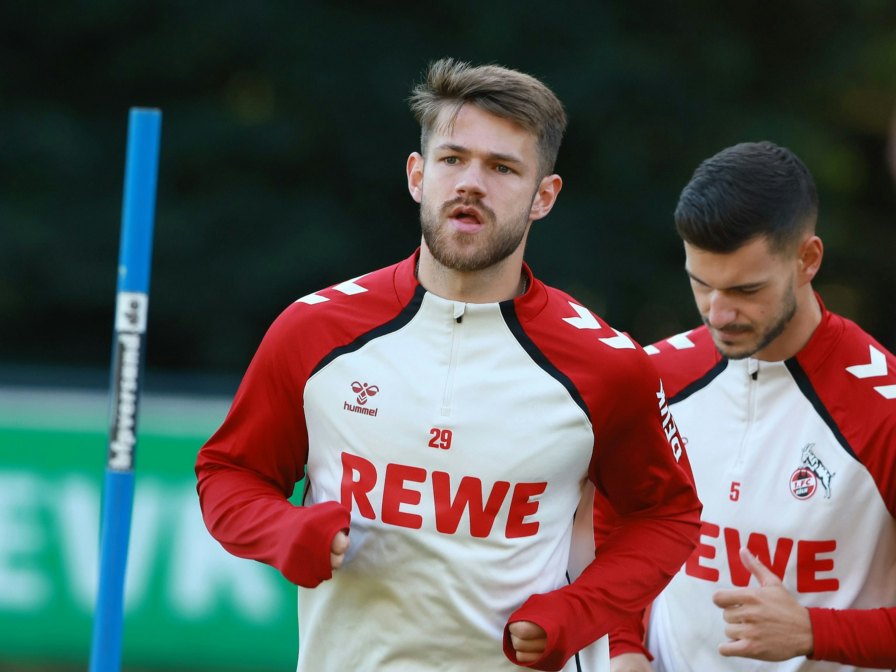 Training, 1. FC Köln, Jan Thielmann (1. FC Köln), 23.09.2025, Bild: Herbert Bucco