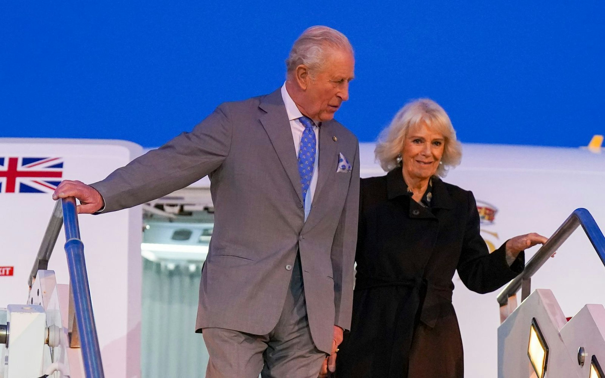 Das englische Köngispaar Charles und Camilla ist unterwegs auf historischer Mission. (Bild: 2025 Getty Images/Pool)